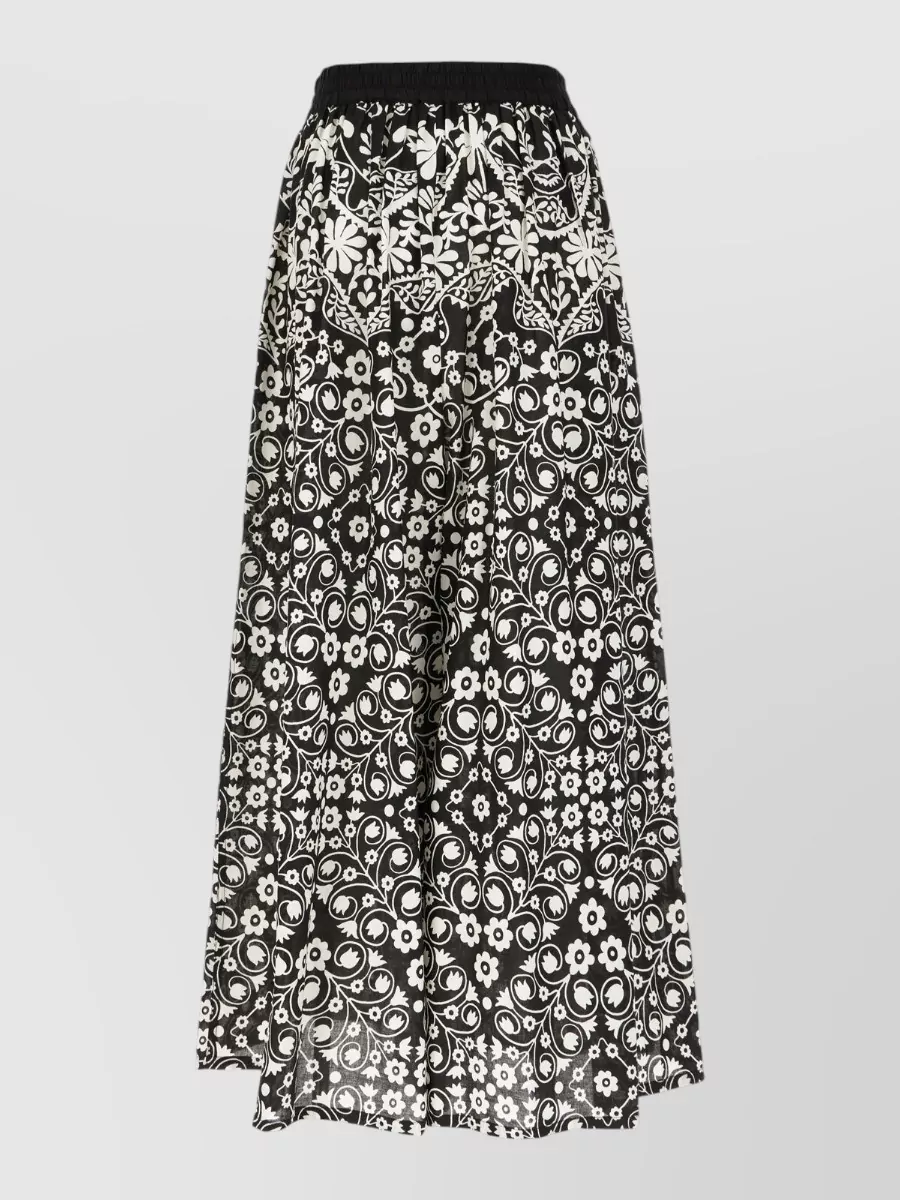 Weekend Max Mara Cotton Pleated Skirt