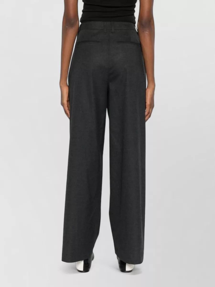 Dunst Pleated Wide-Leg Trousers