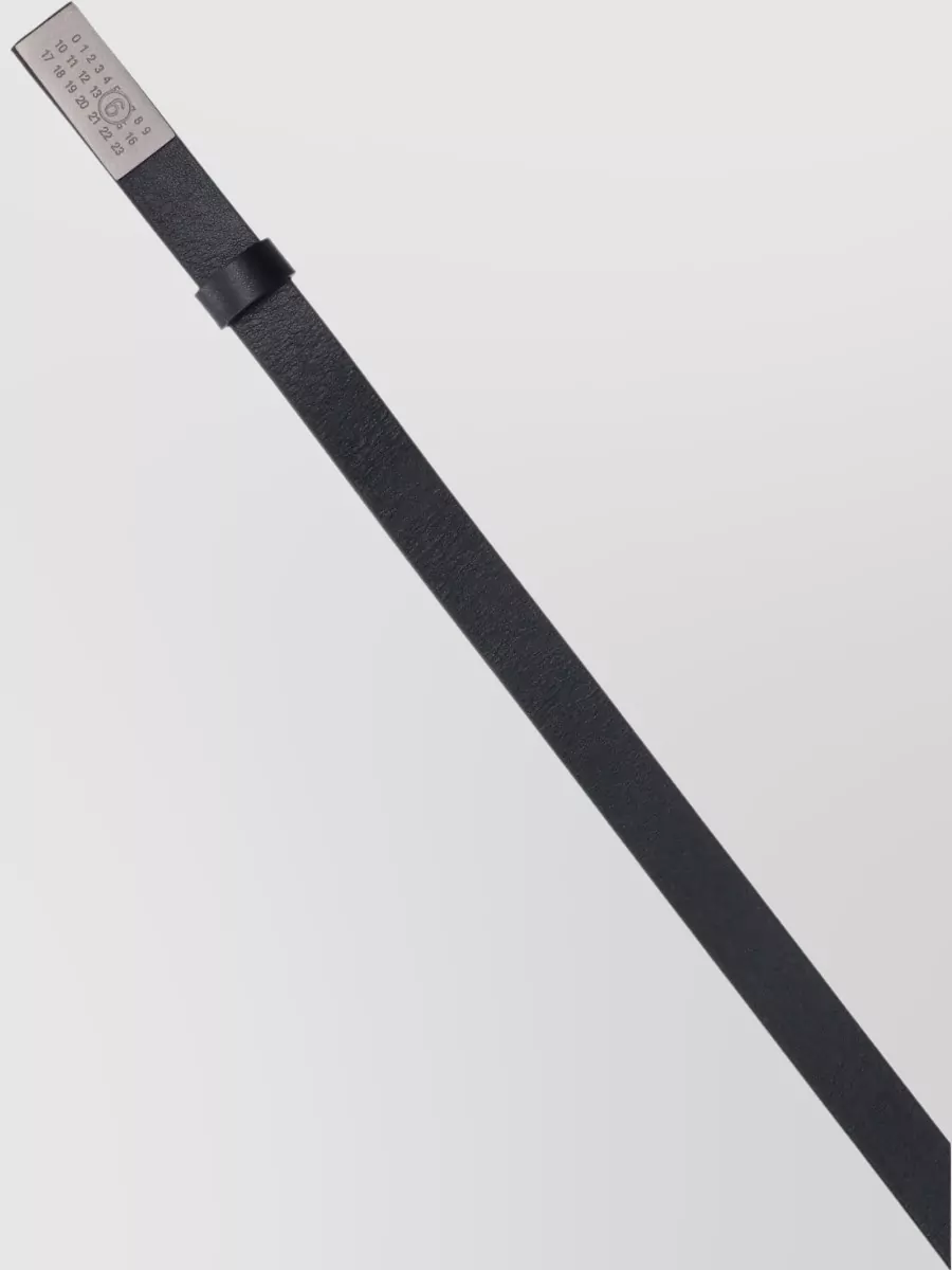 Mm6 Maison Margiela Leather Belt