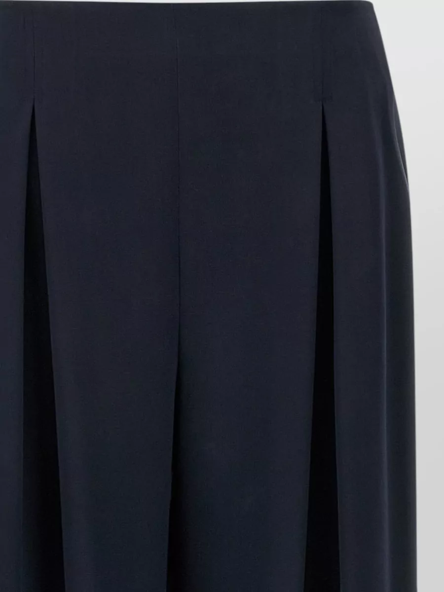 Max Mara Mxppalude Wide Leg Pleated Front Trousers