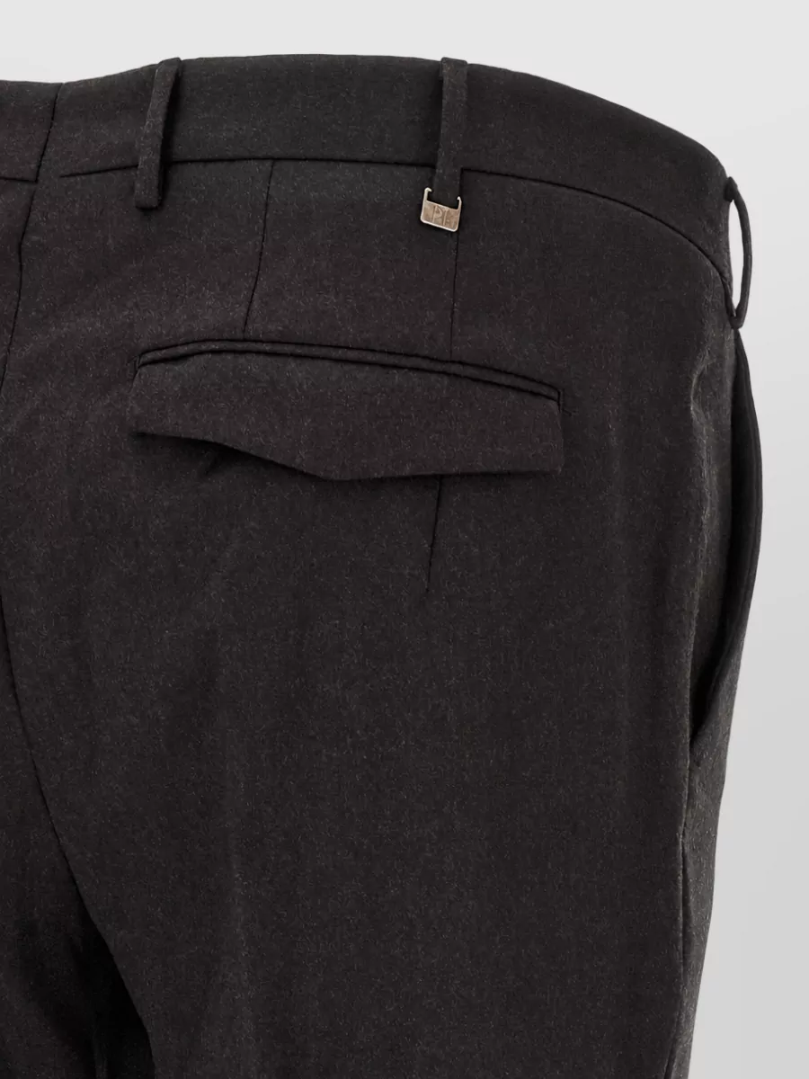 Pt Torino Virgin Wool Tailored Trousers