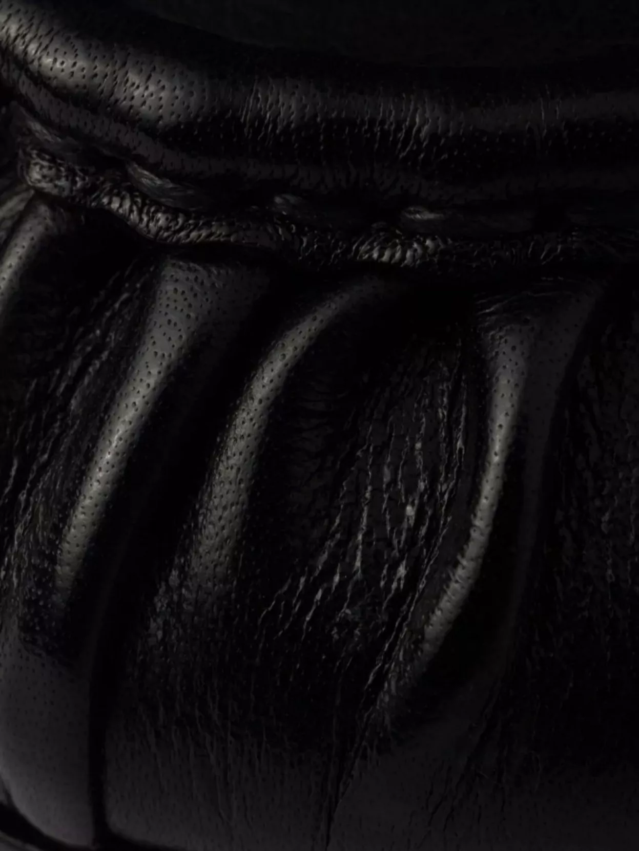 Prada Round Toe Loafers Ruched Detailing