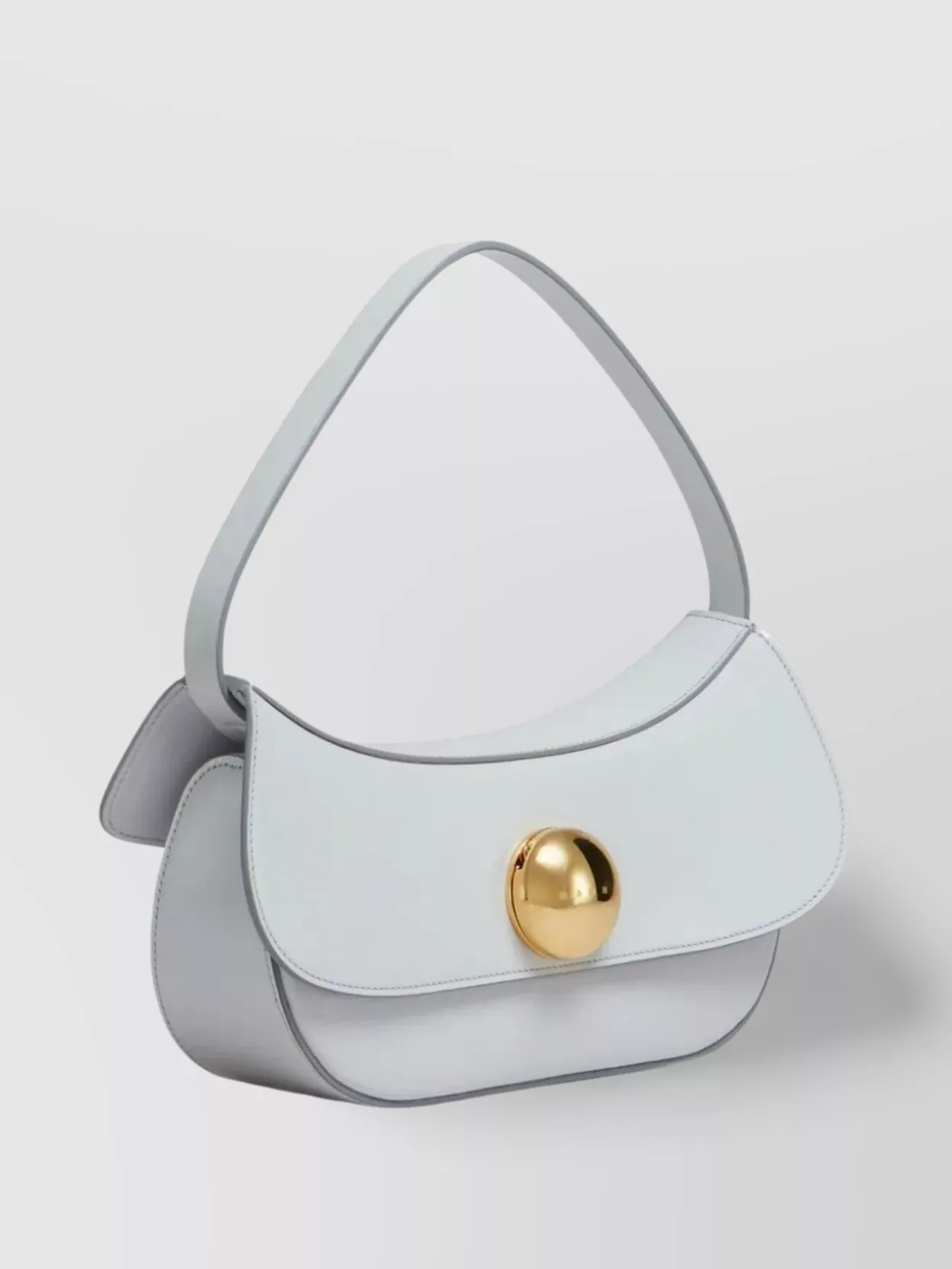 Marni Grey Leather Shoulder Bag