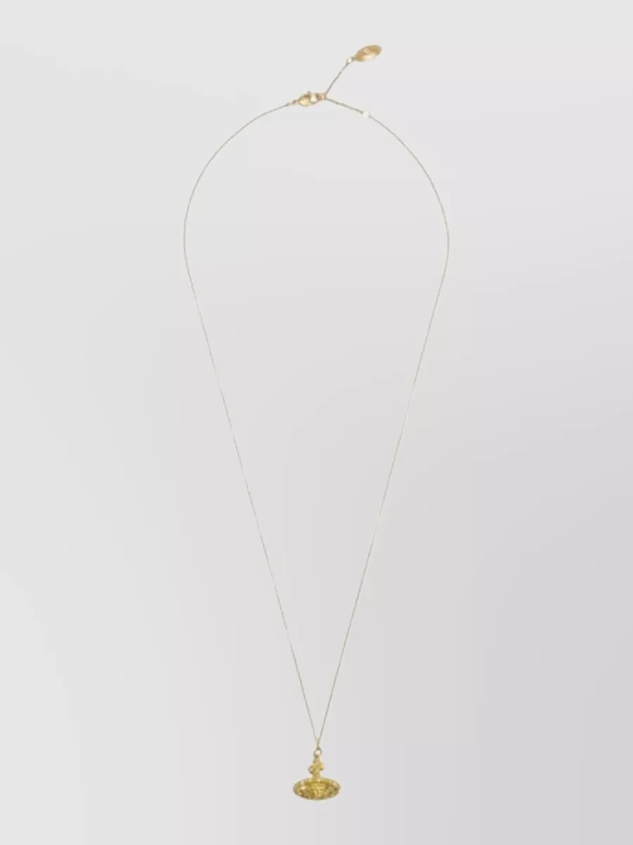 Vivienne Westwood Brass Pendant Necklace