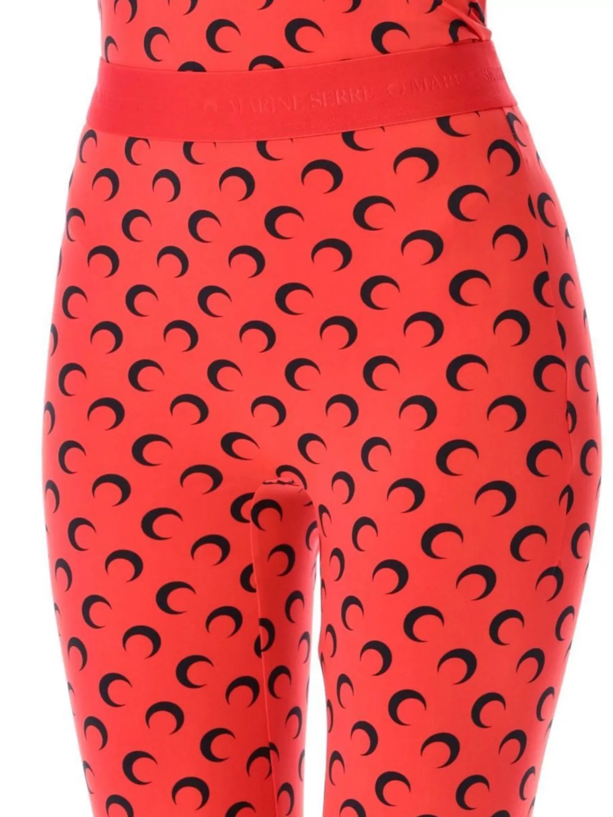 Marine Serre Moon Print Leggings High-Rise