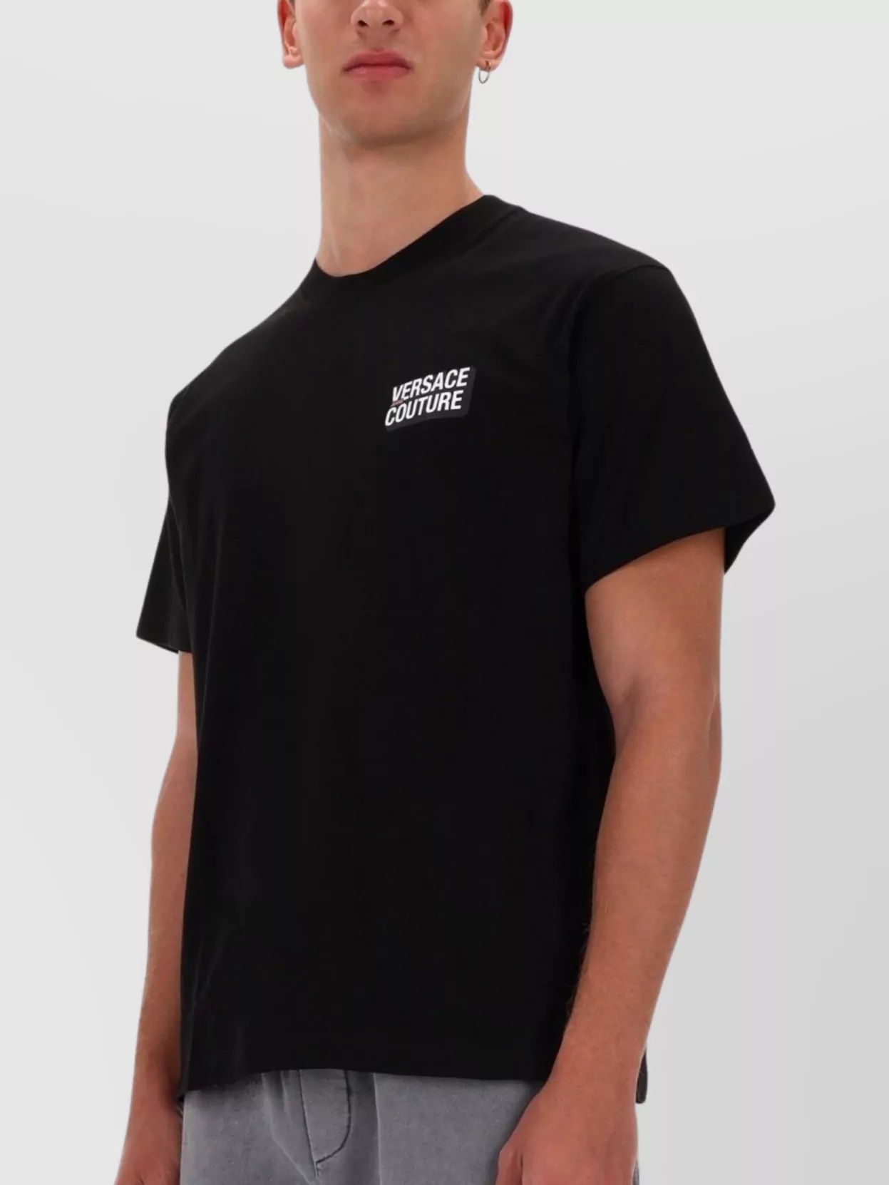 Versace Jeans Couture Short Sleeve Crew Neck T-Shirt Design