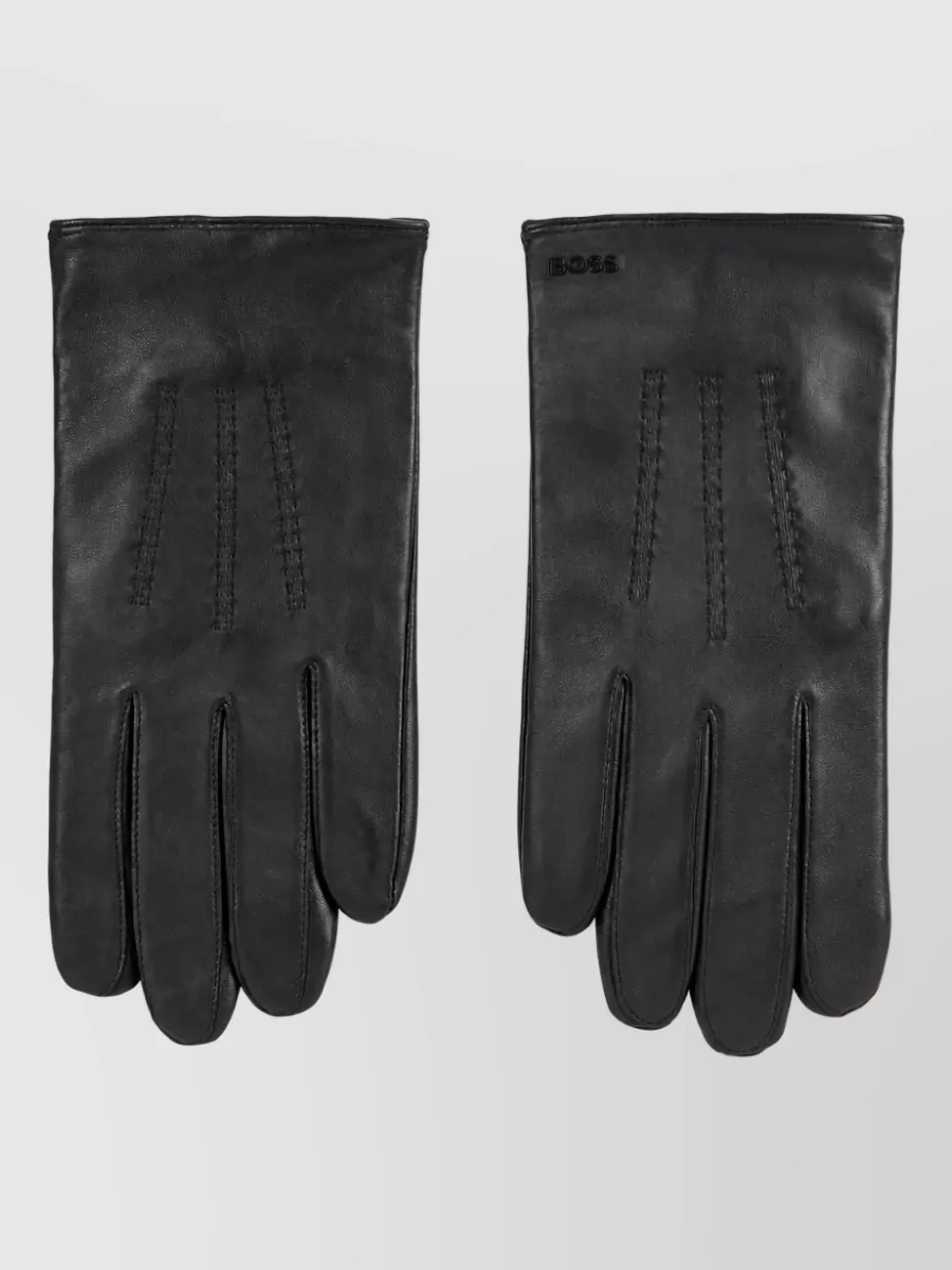 Boss Leather gloves