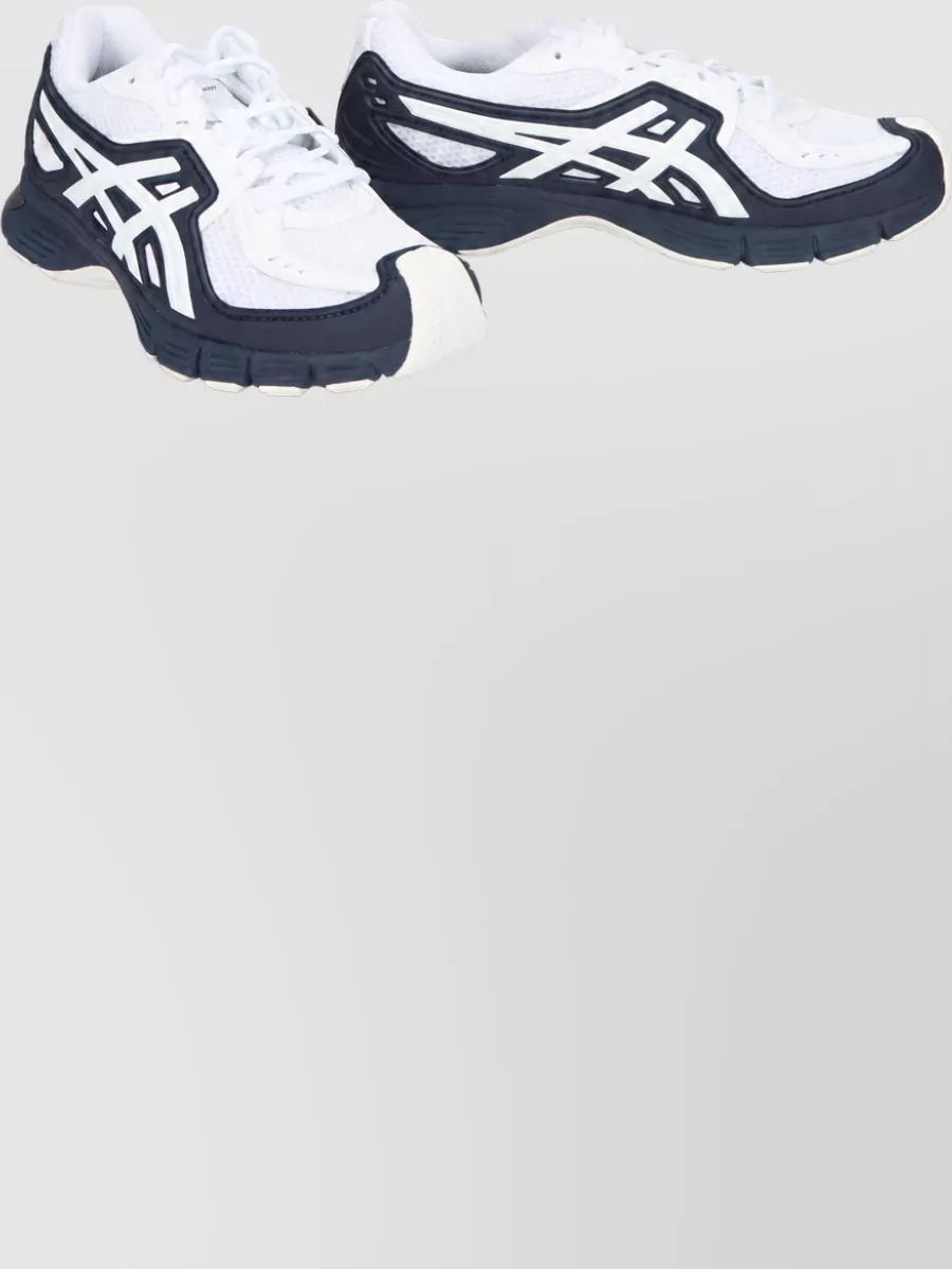 Comme Des Garçons Synthetic Leather Lace-Up Sneakers