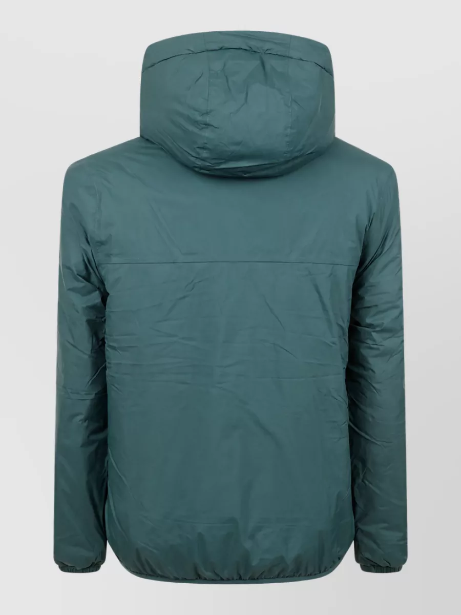 K-Way Hooded Zip-Up Parka Coat