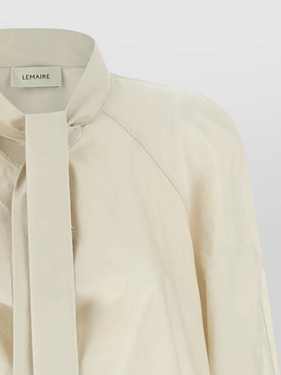 Lemaire Silk Ascot Collar Blouse