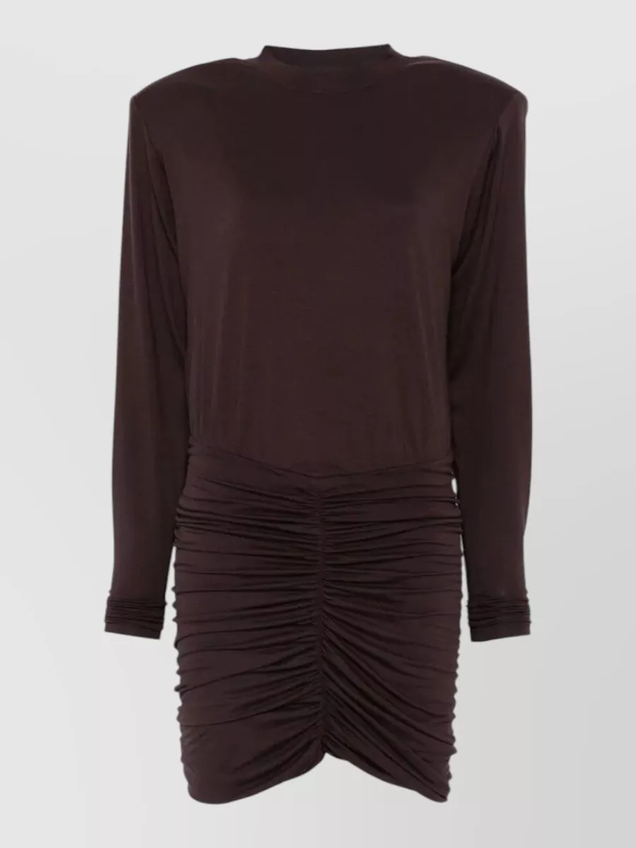 The Andamane ruched mini dress