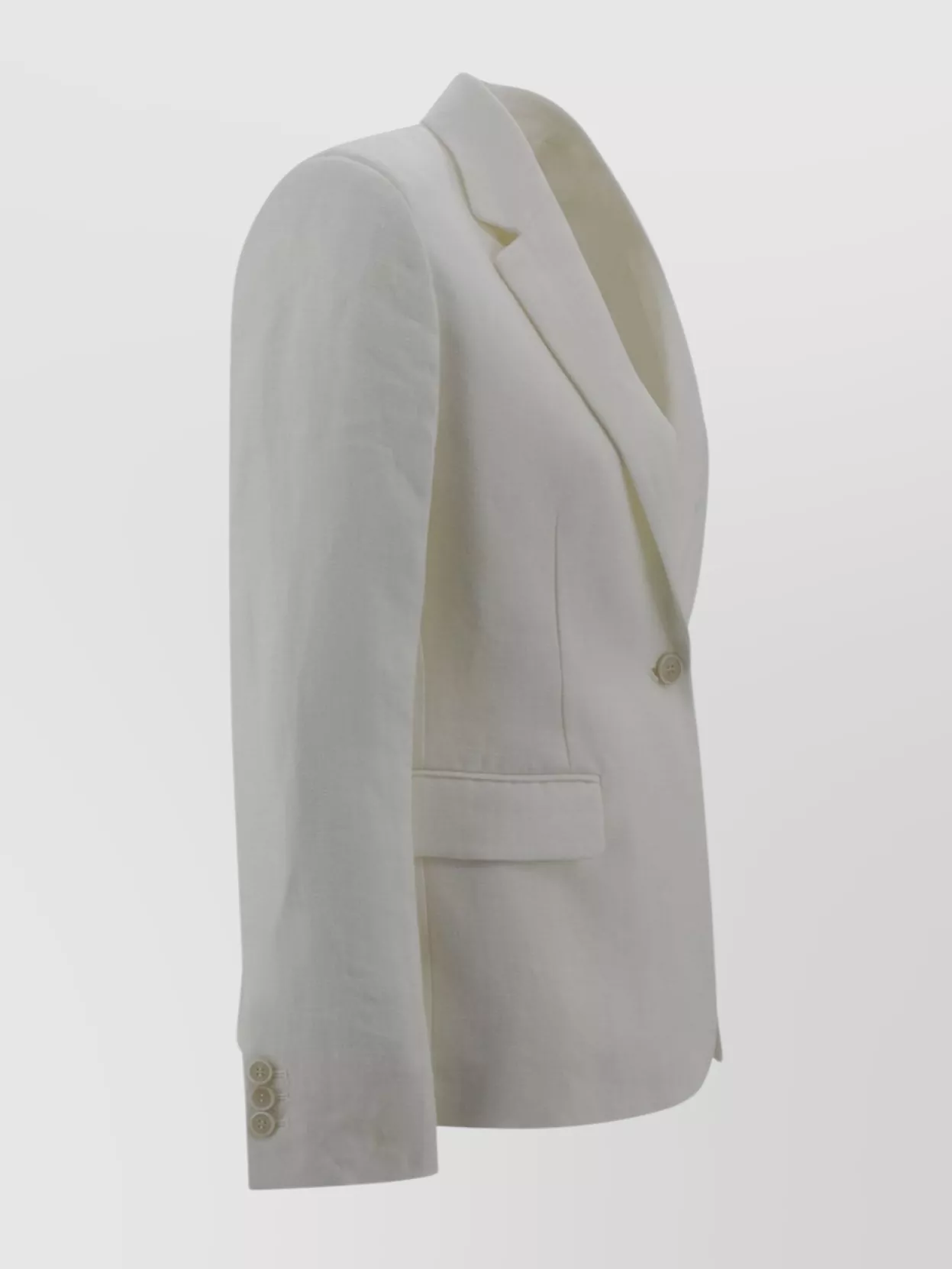 P.a.r.o.s.h Birch Blazer With Double Back Slit