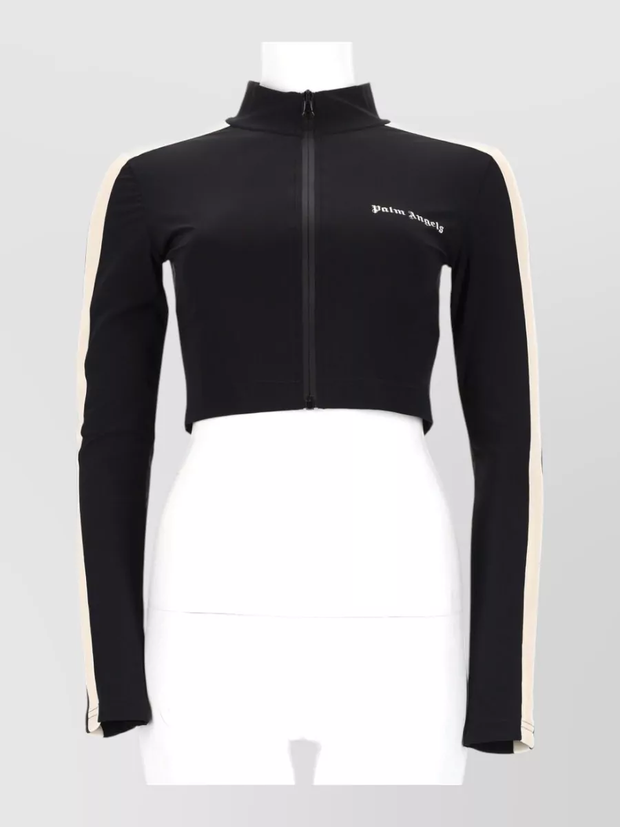 Palm Angels cropped track jacket
