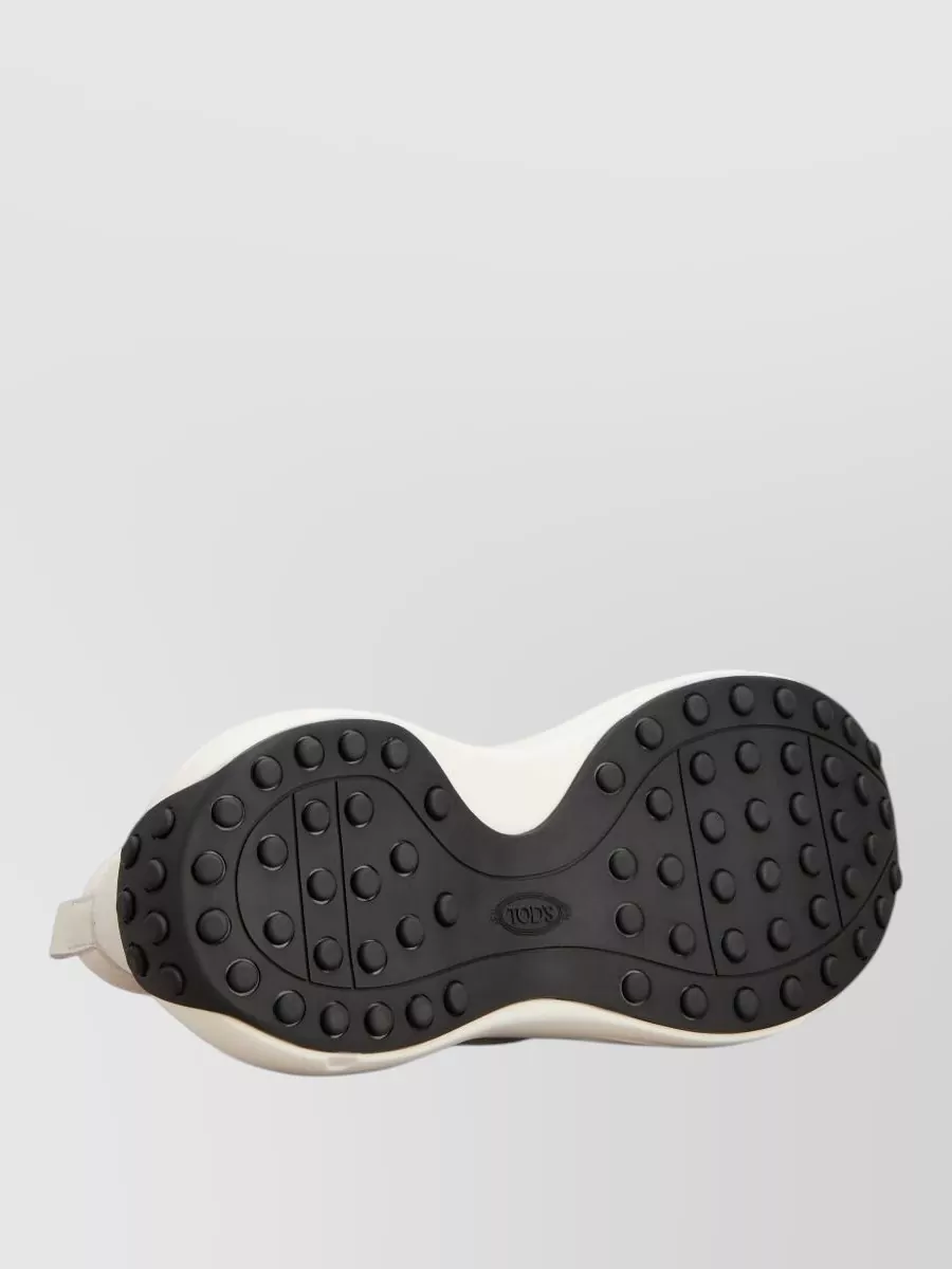 Tod's Platform Sneakers Panelled Design Pull Tab