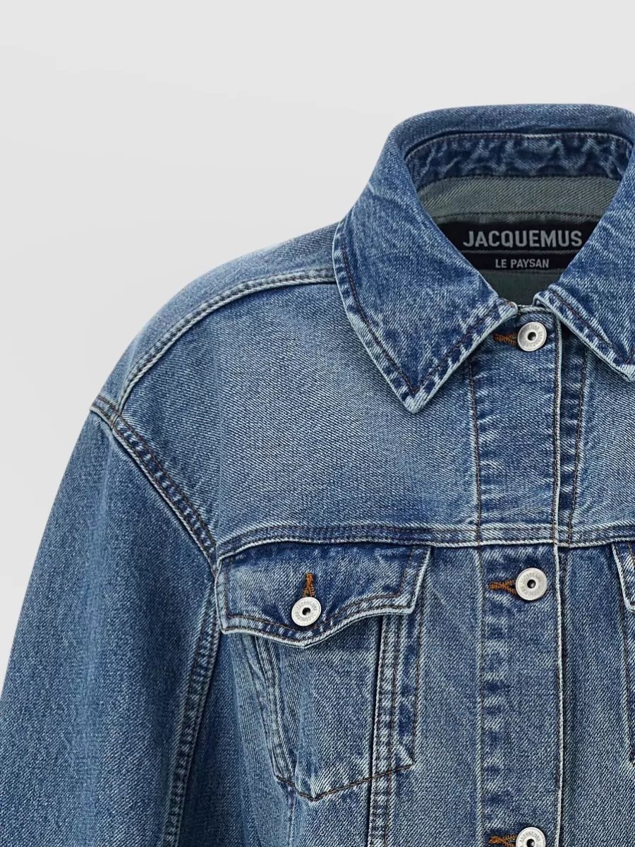 Jacquemus Denim Fitted Jacket