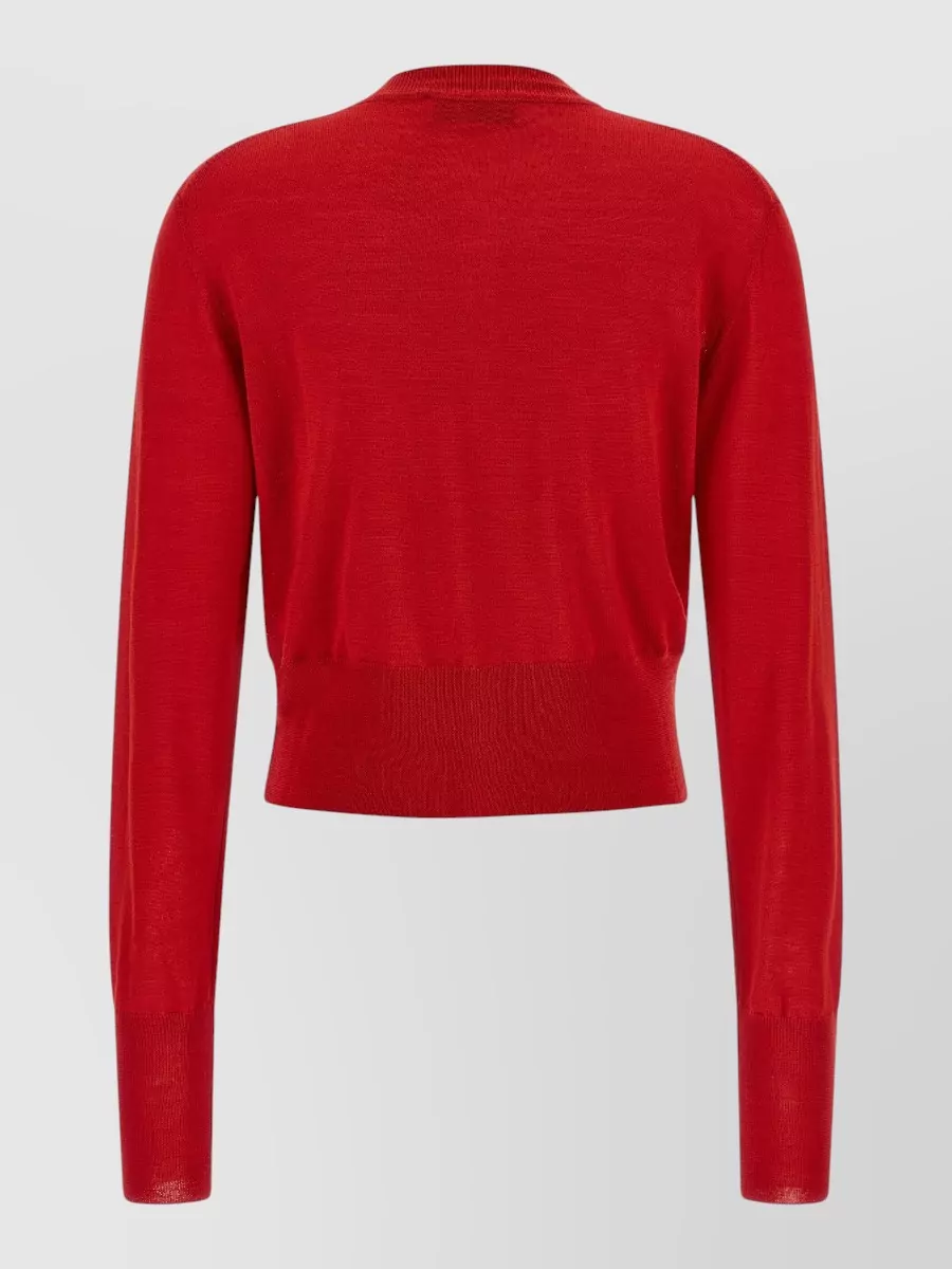 Vivienne Westwood Bea Cardigan Crew Neck Long Sleeves