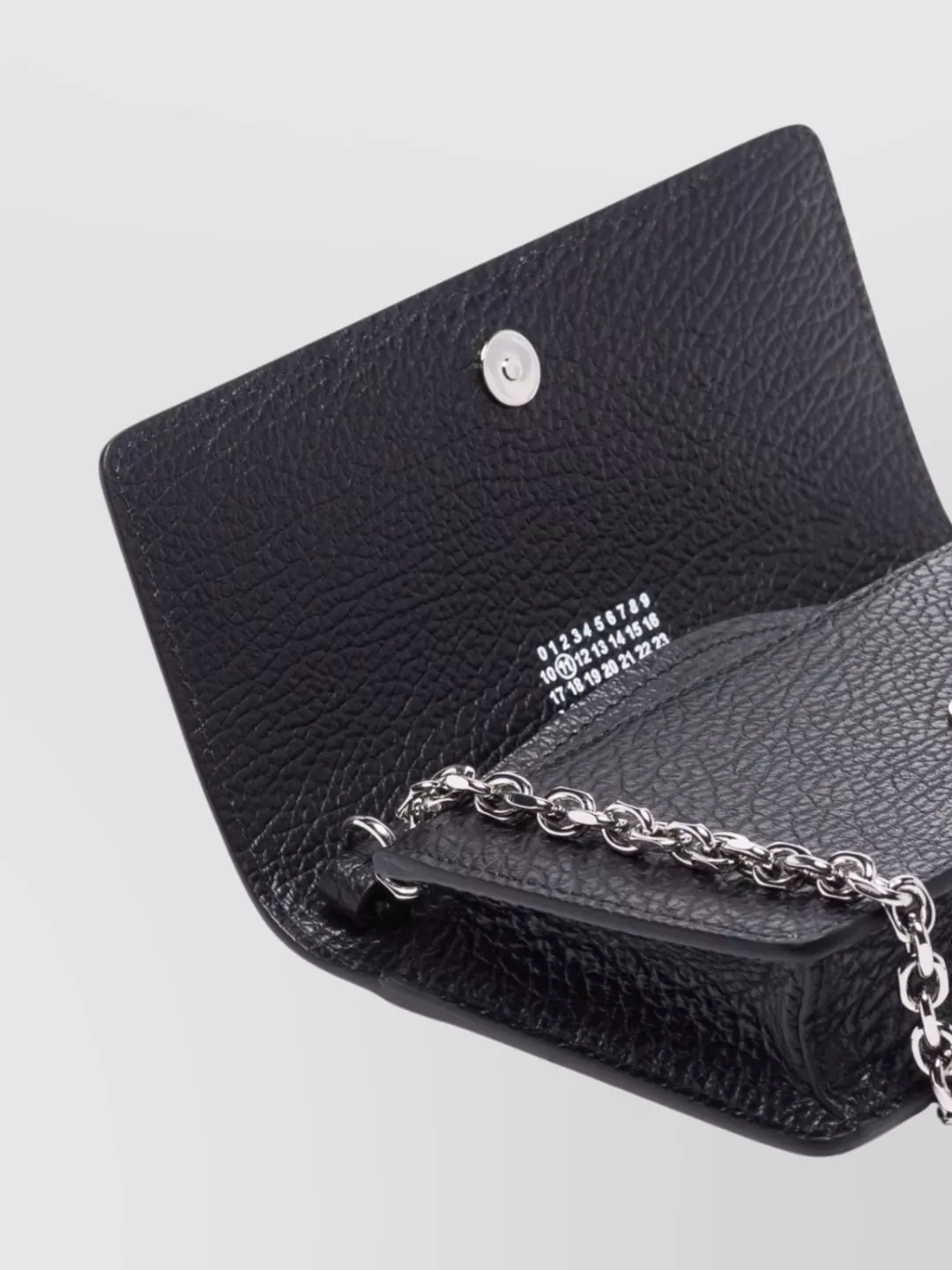 Maison Margiela Chain Strap Leather Purse Cardholder