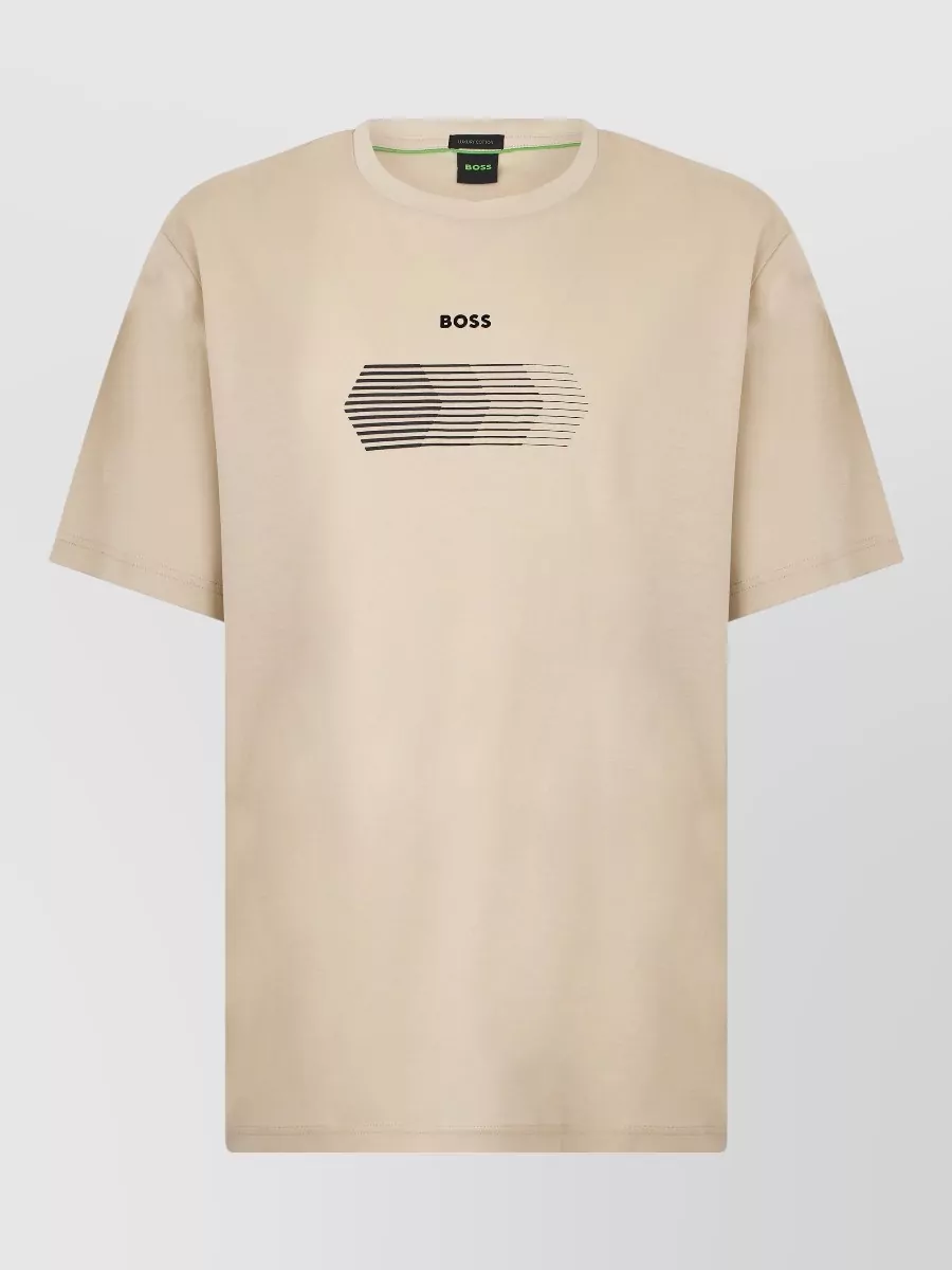 Boss cotton short-sleeve t-shirt