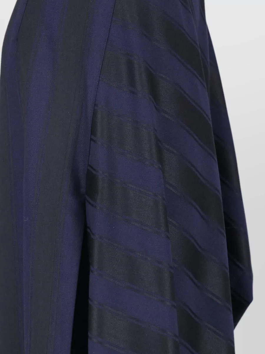 Vivienne Westwood Virgin Wool Midi Asymmetric Skirt