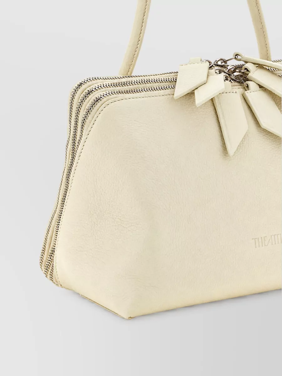 The Attico Leather Clutch Bag