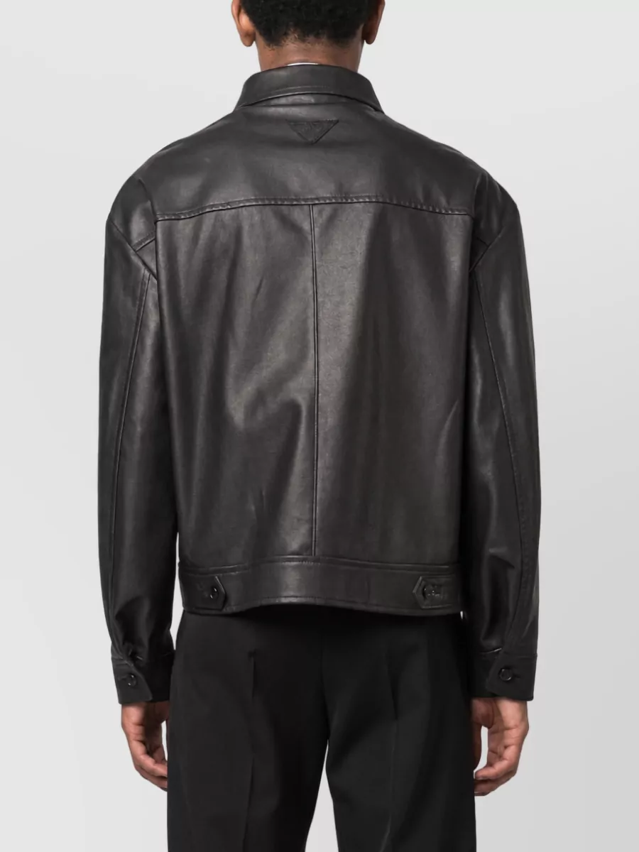 Prada Lamb Leather Jacket