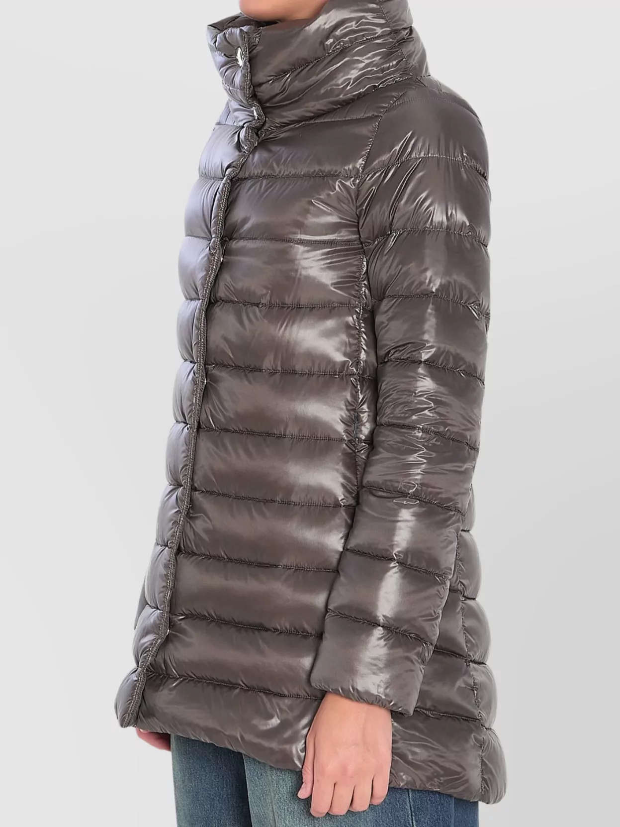 Herno Amelia Puffer Jacket A-Shape Silhouette