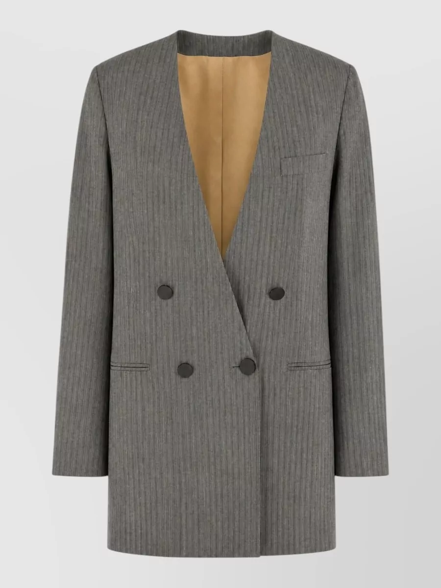 Alberta Ferretti embroidered blazer