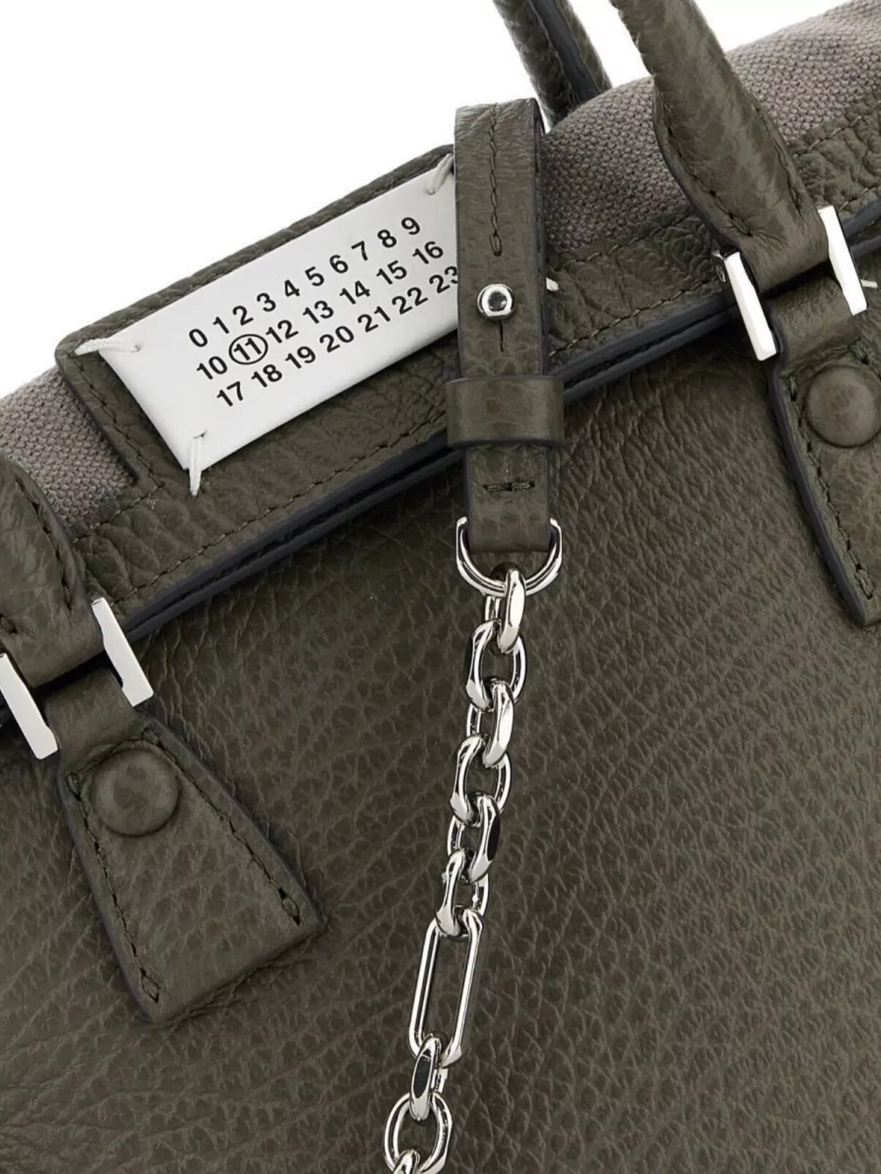 Maison Margiela Leather Micro 5Ac Handbag