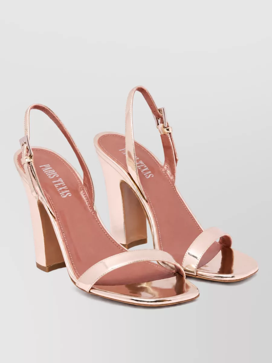 Paris Texas leather sandals