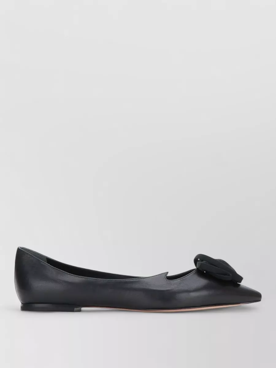 Roger Vivier I love vivier rose ball ballerina shoes