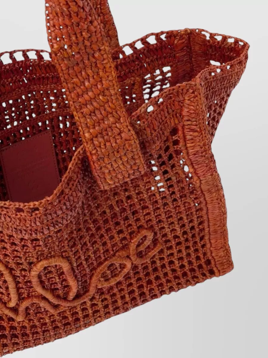 Chloé Raffia Tote Bag
