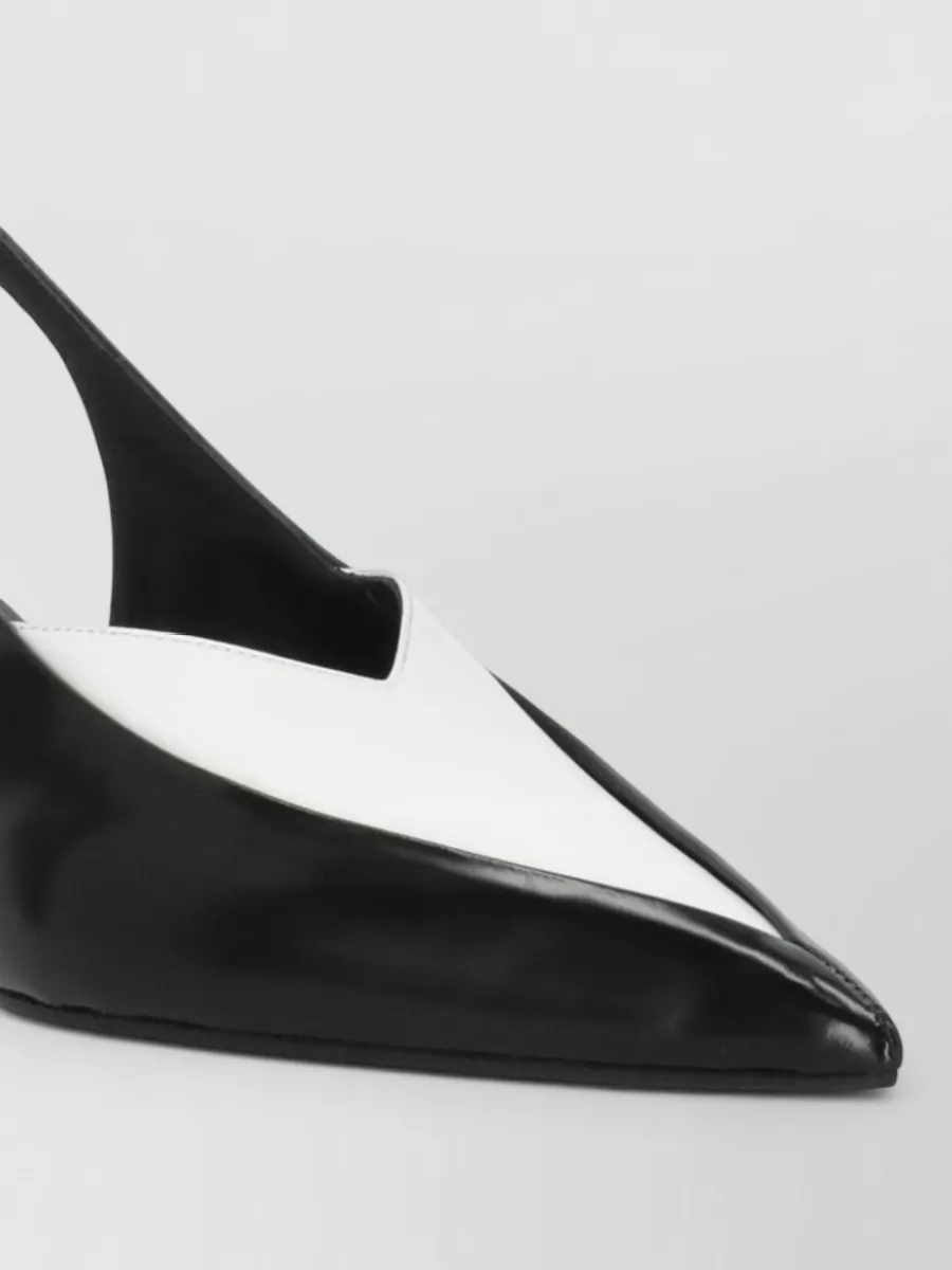 Lanvin Patent Leather Slingback Pumps