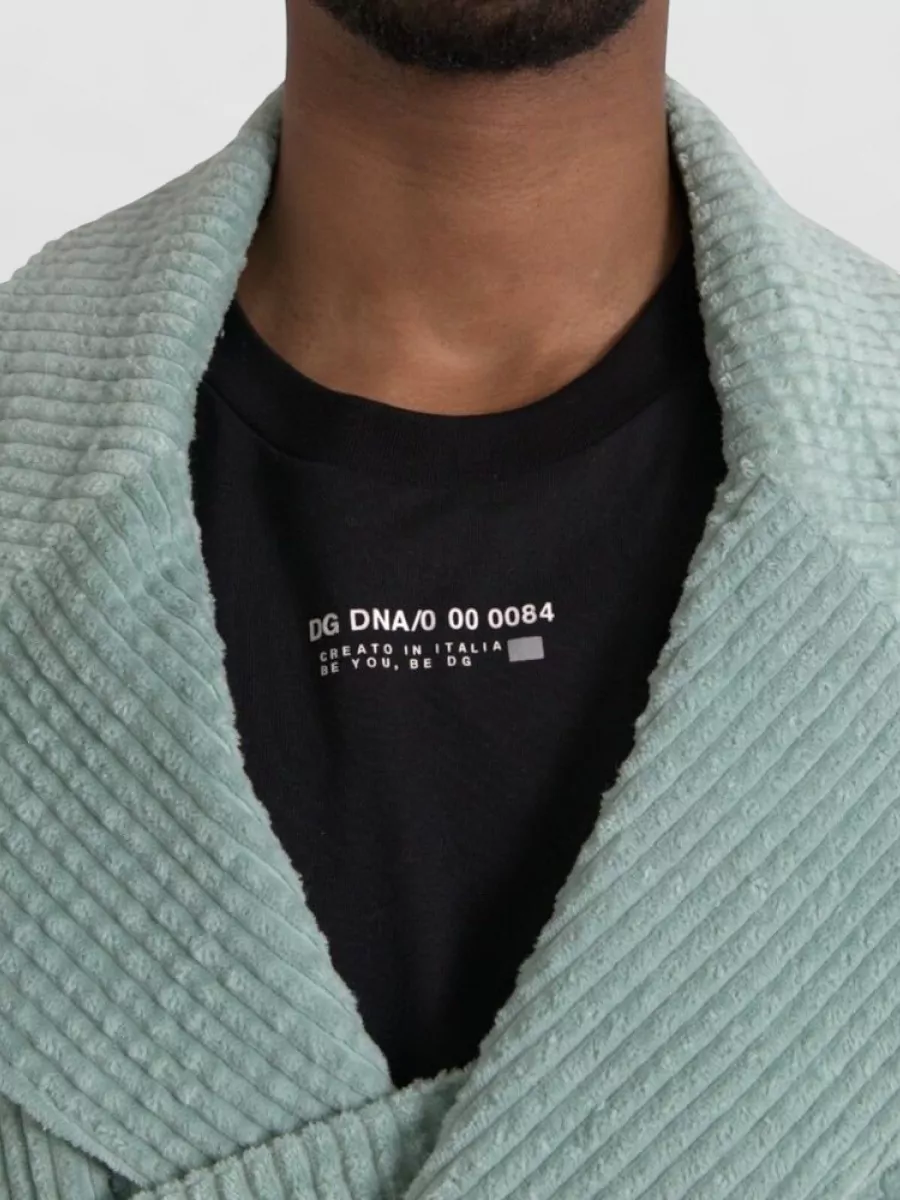 Dolce&Gabbana Corduroy Oversized Double-Breasted Coat