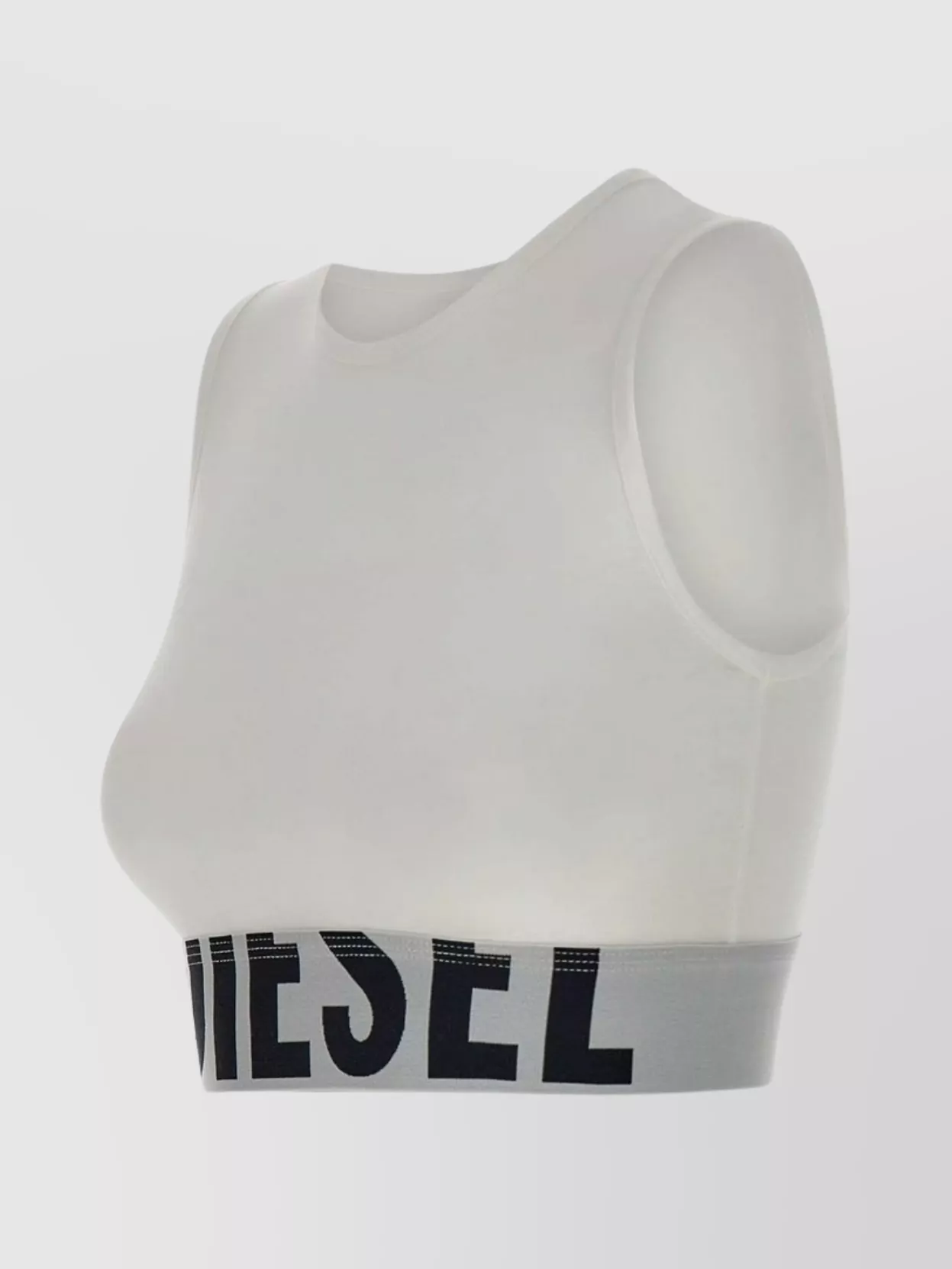 Diesel Logo-Band Sleeveless Tank Top