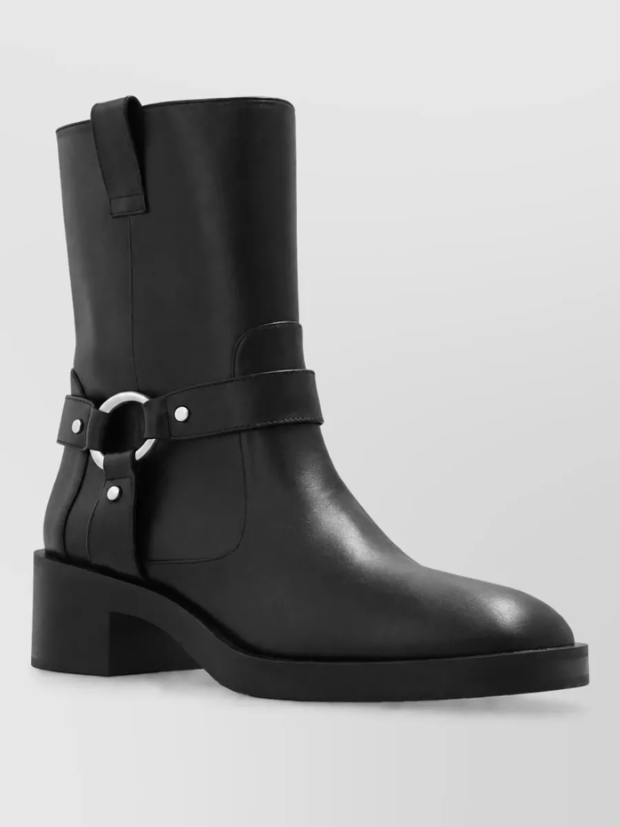 Stuart Weitzman Leather Ankle Boots
