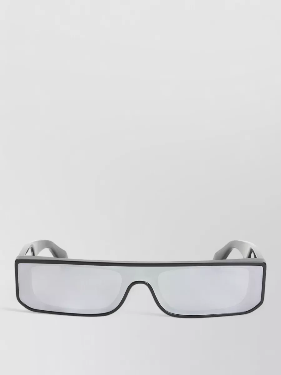 Alaïa rectangular shield sunglasses