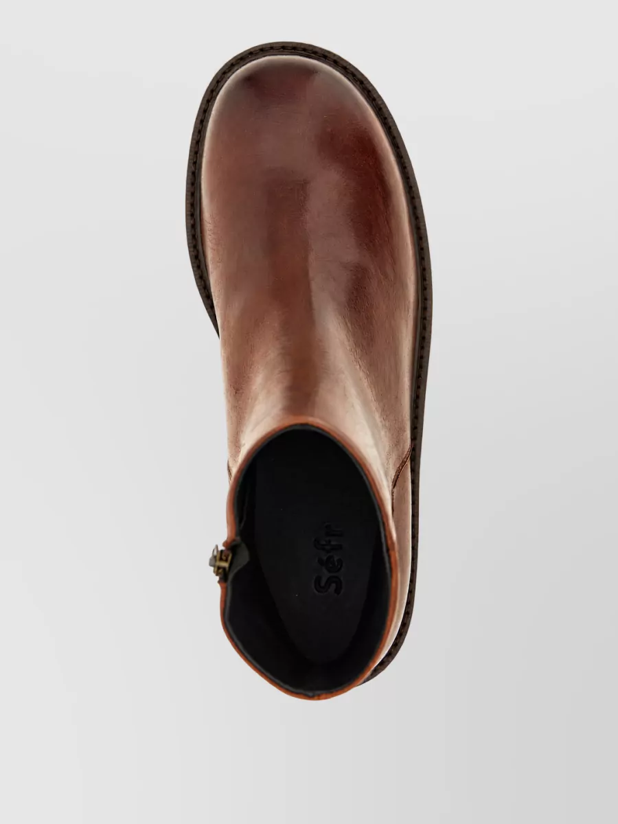 Séfr Leather Ankle Boots