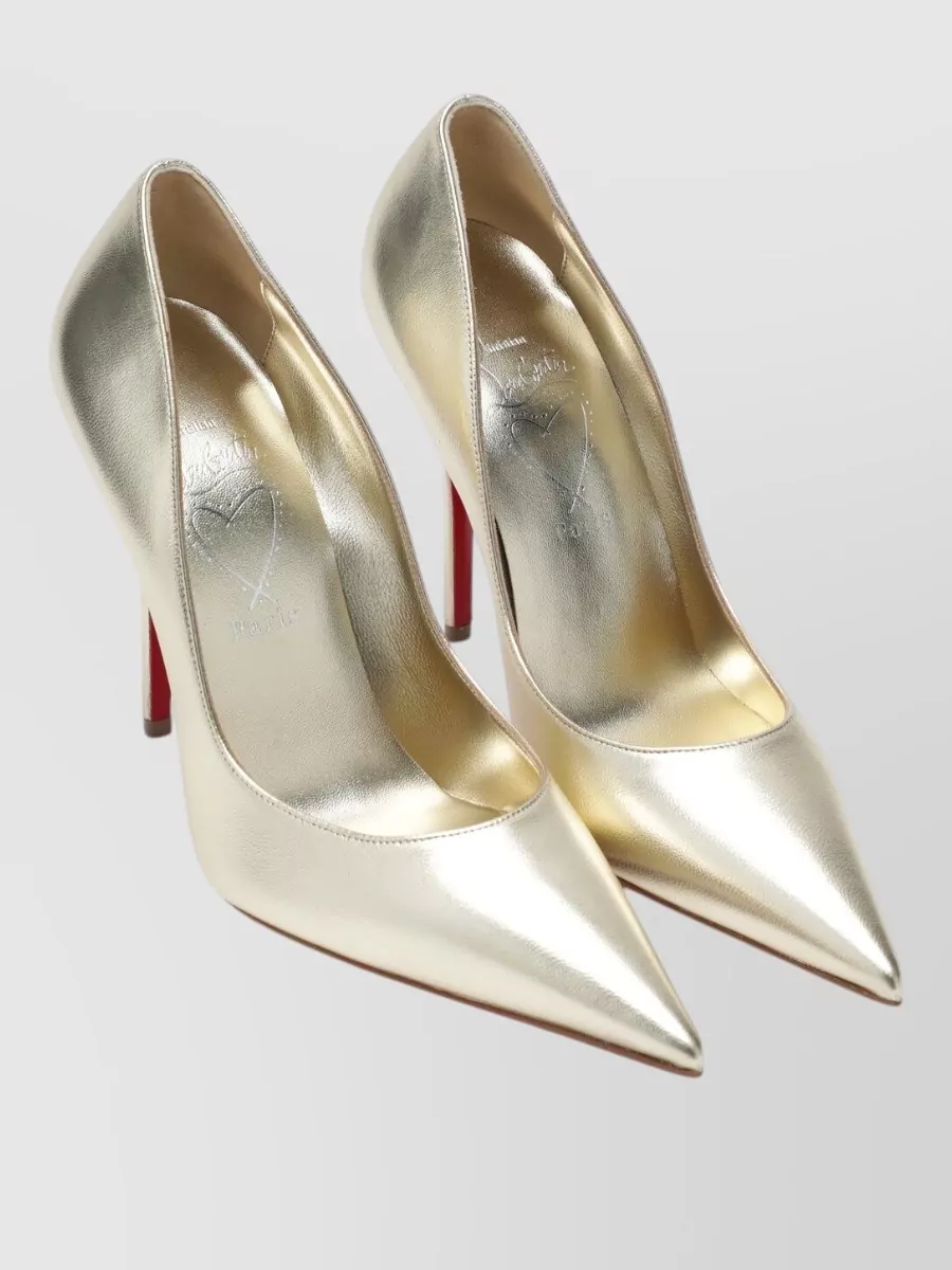 Christian Louboutin Laminated Nappa Leather Pumps