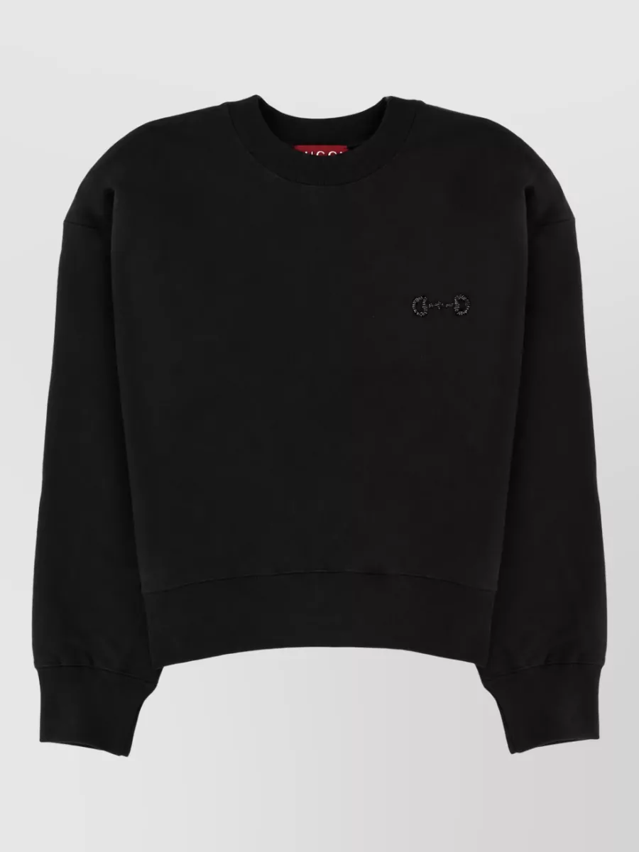 Gucci Cotton Clamp Detail Sweatshirt