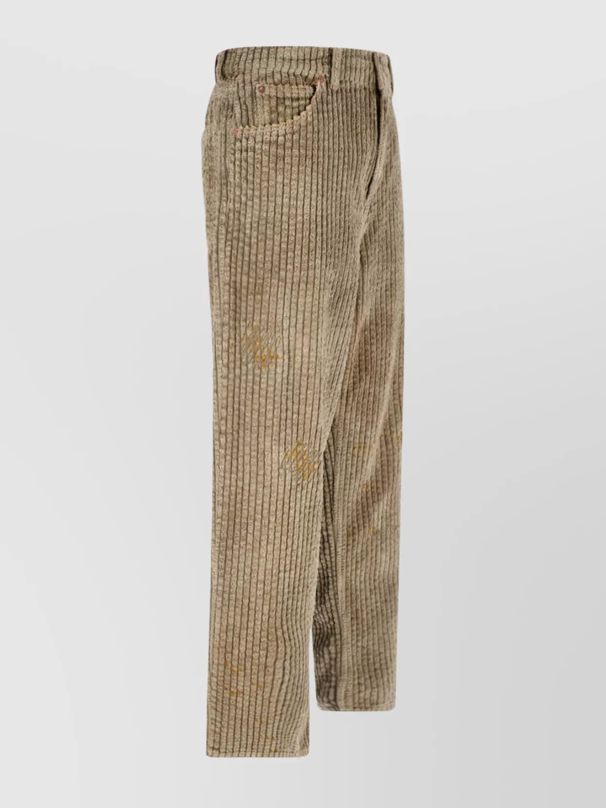 Our Legacy Straight Leg Corduroy Trousers And Pockets