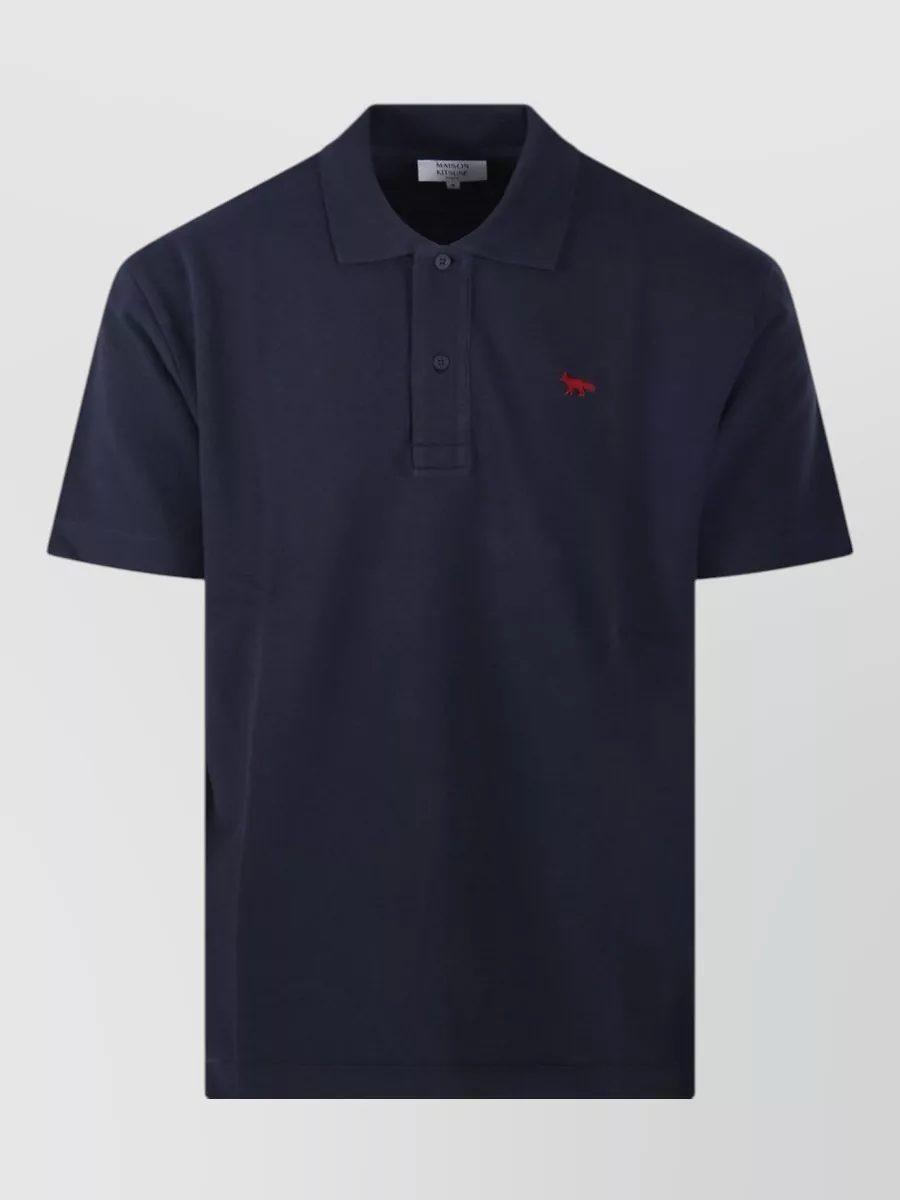Maison Kitsuné cotton polo shirt