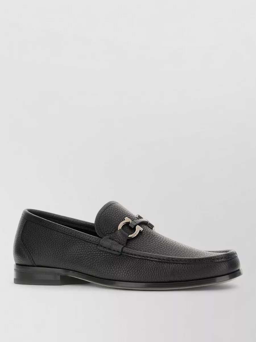 Ferragamo leather loafers