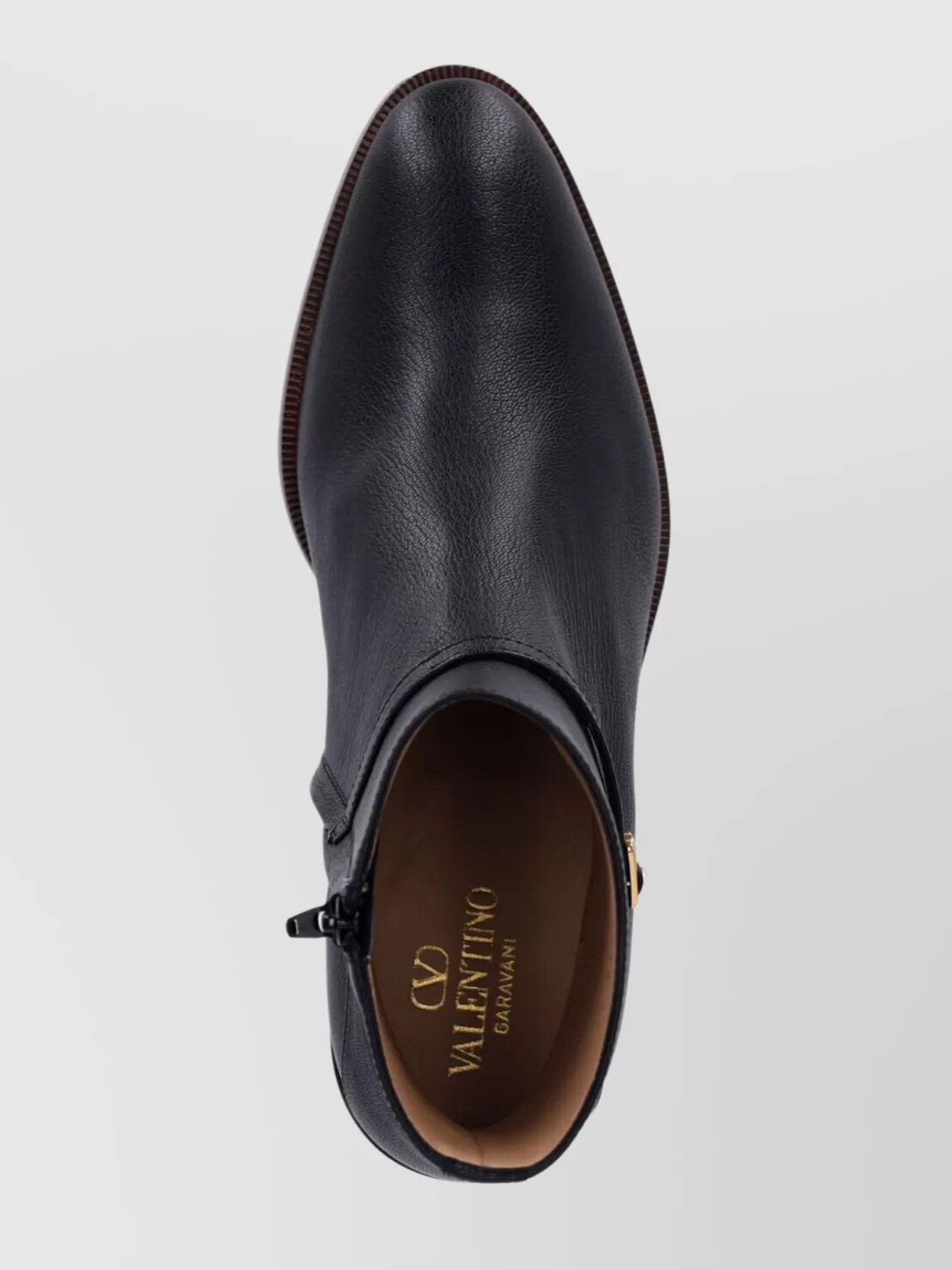 Valentino Garavani Ankle Boots With Strap Detail And Low Block Heel