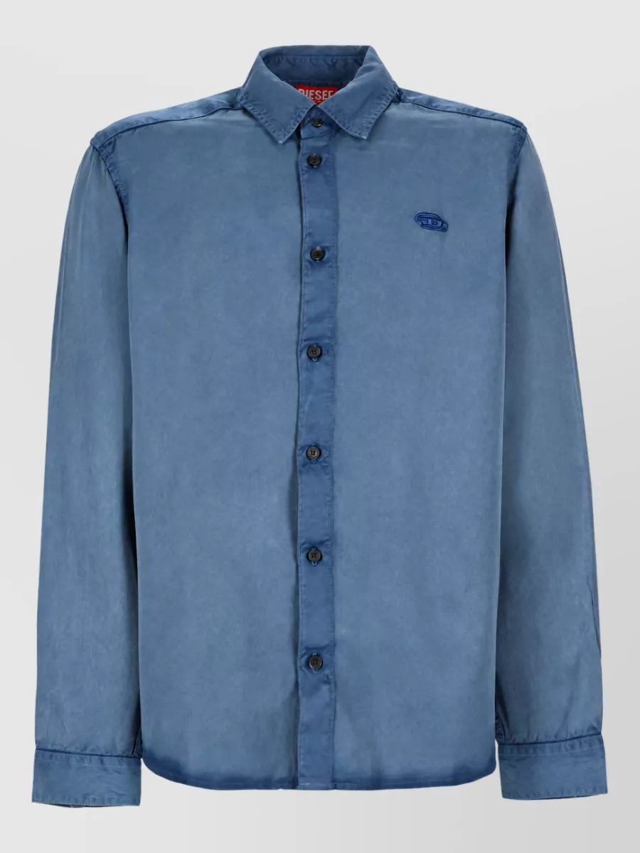 Diesel viscose logo shirt
