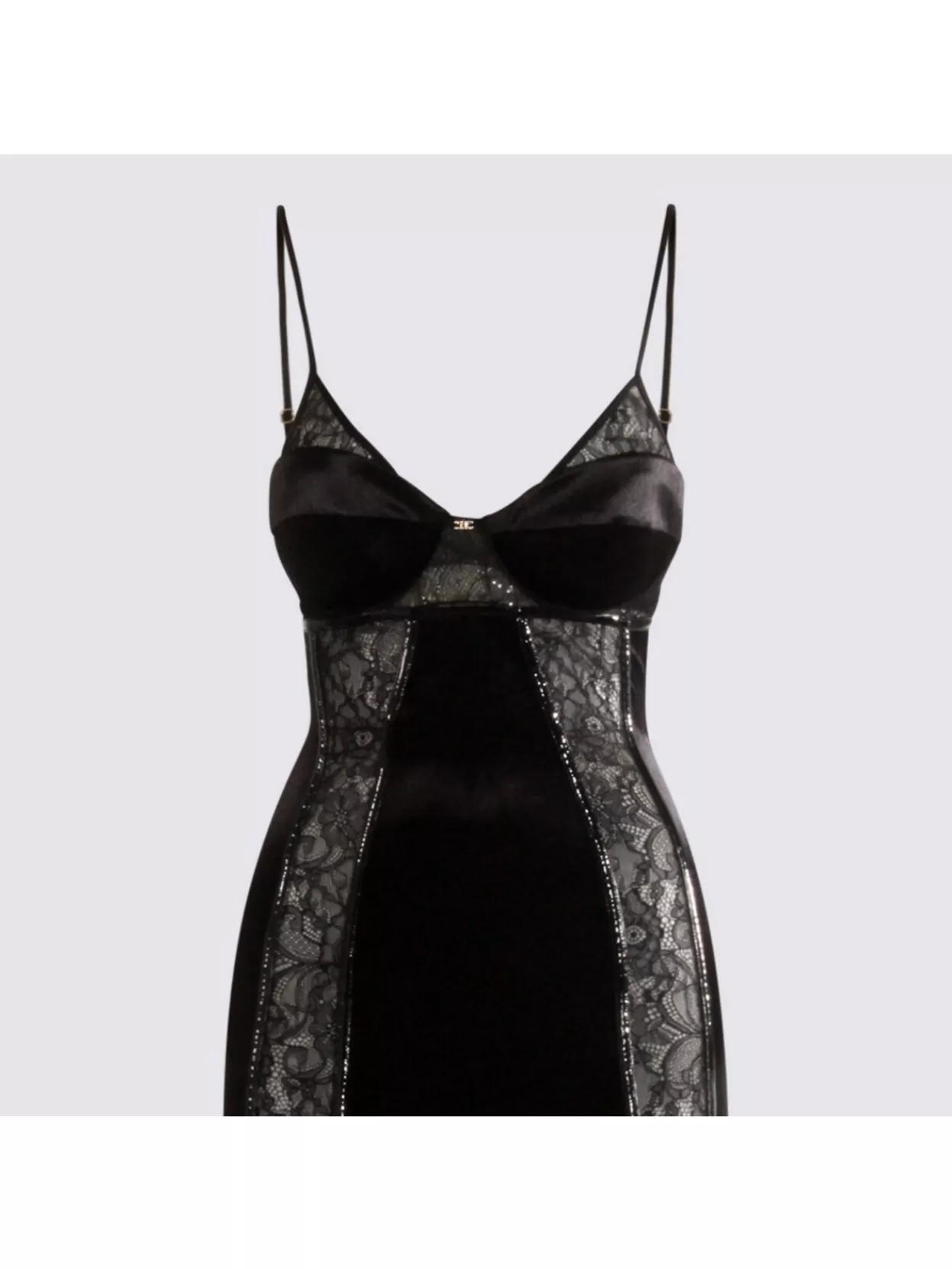 Elisabetta Franchi Knee Length Dress Lace Panels