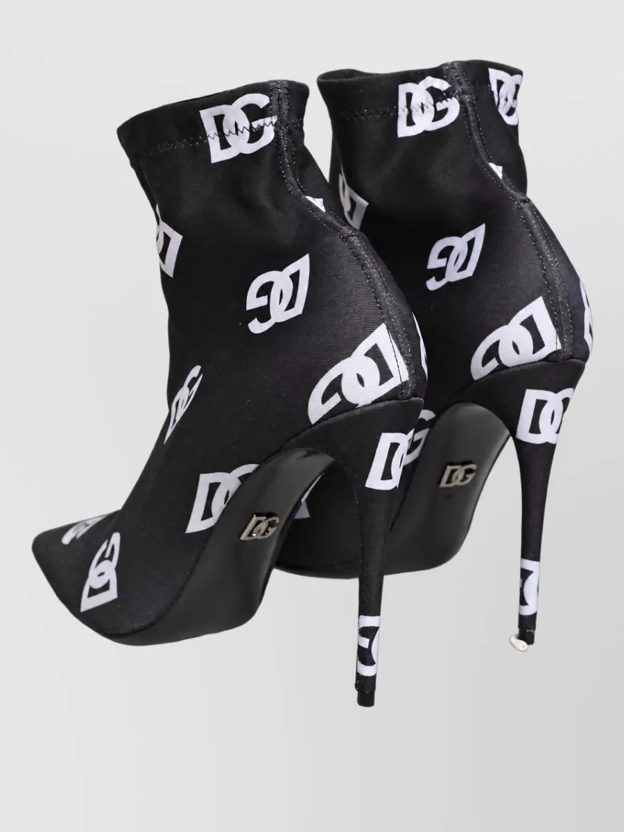 Dolce&Gabbana Logo Ankle Boots