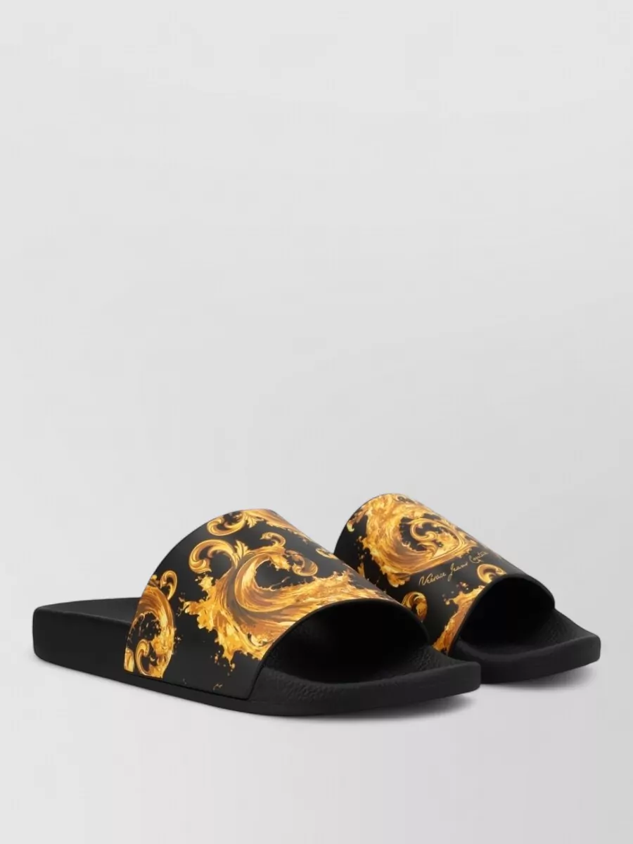 Versace Jeans Couture Printed Slides