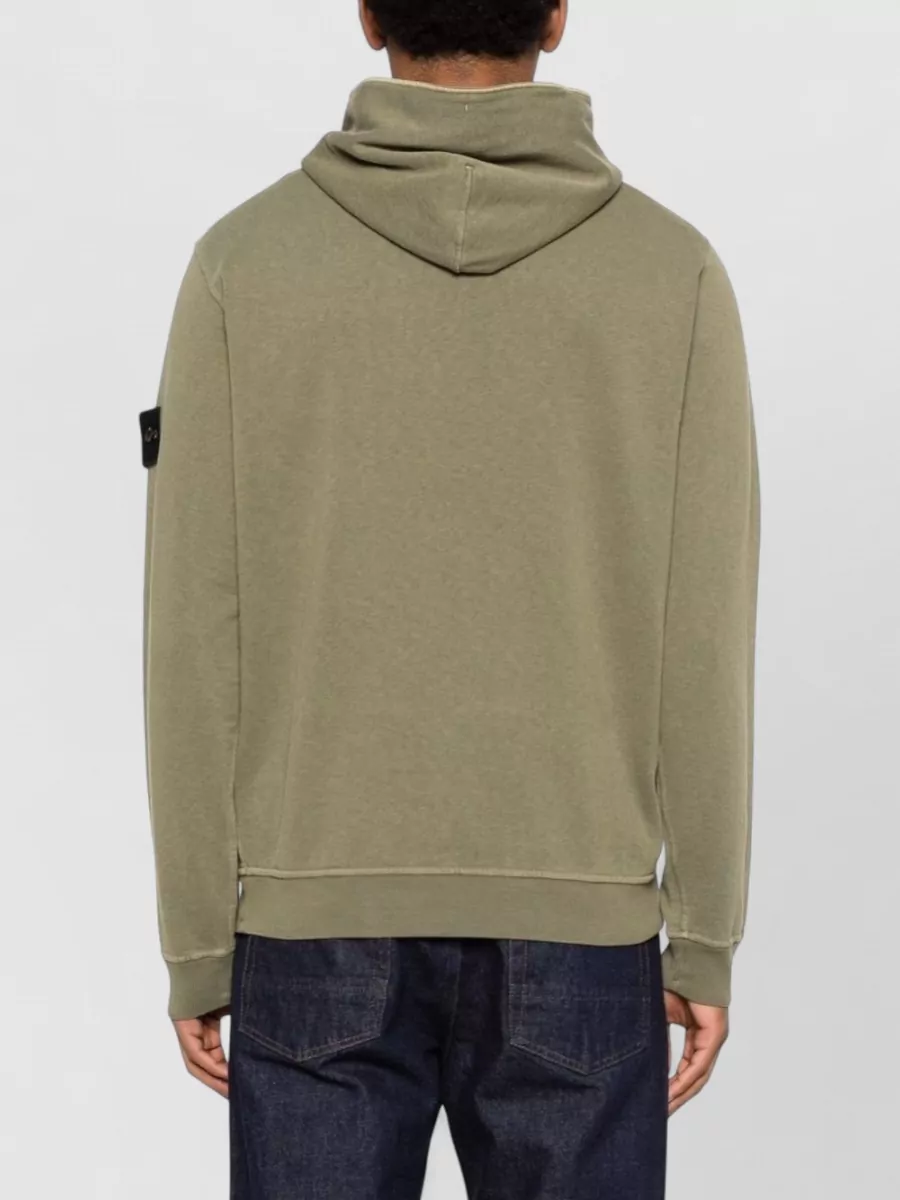 Stone Island Cotton Logo Hoodie