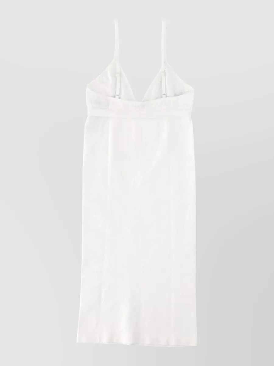 Mm6 Maison Margiela Sleeveless Midi Dress