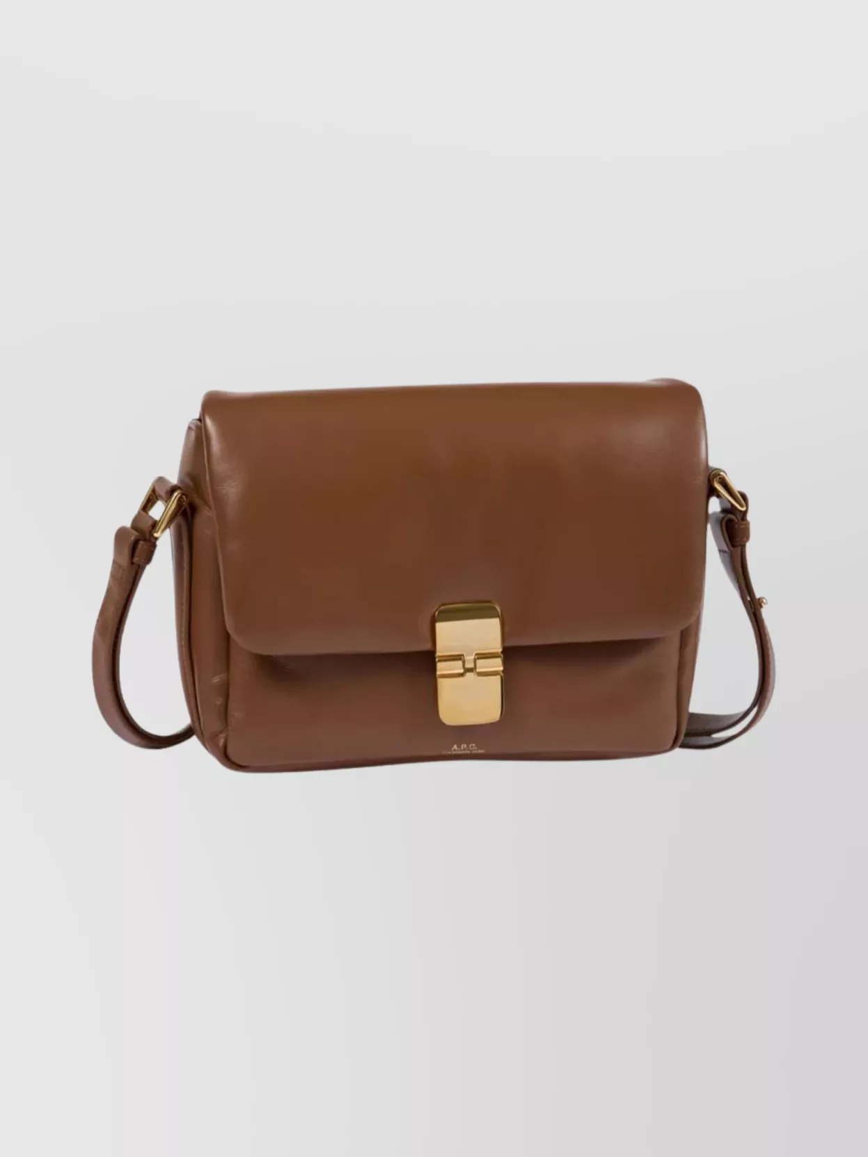 A.p.c. Soft Rectangular Shoulder Bag With Adjustable Strap